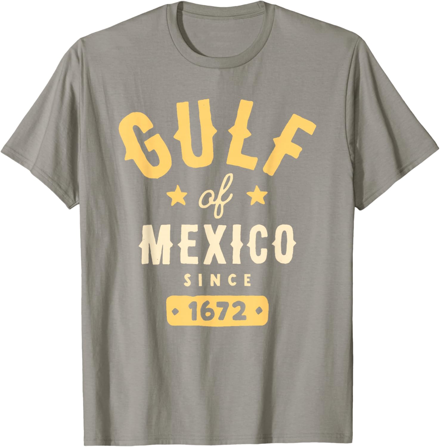 Gulf of Mexico Since 1672 T-Shirt – Vintage Style for Beach Lovers - 14