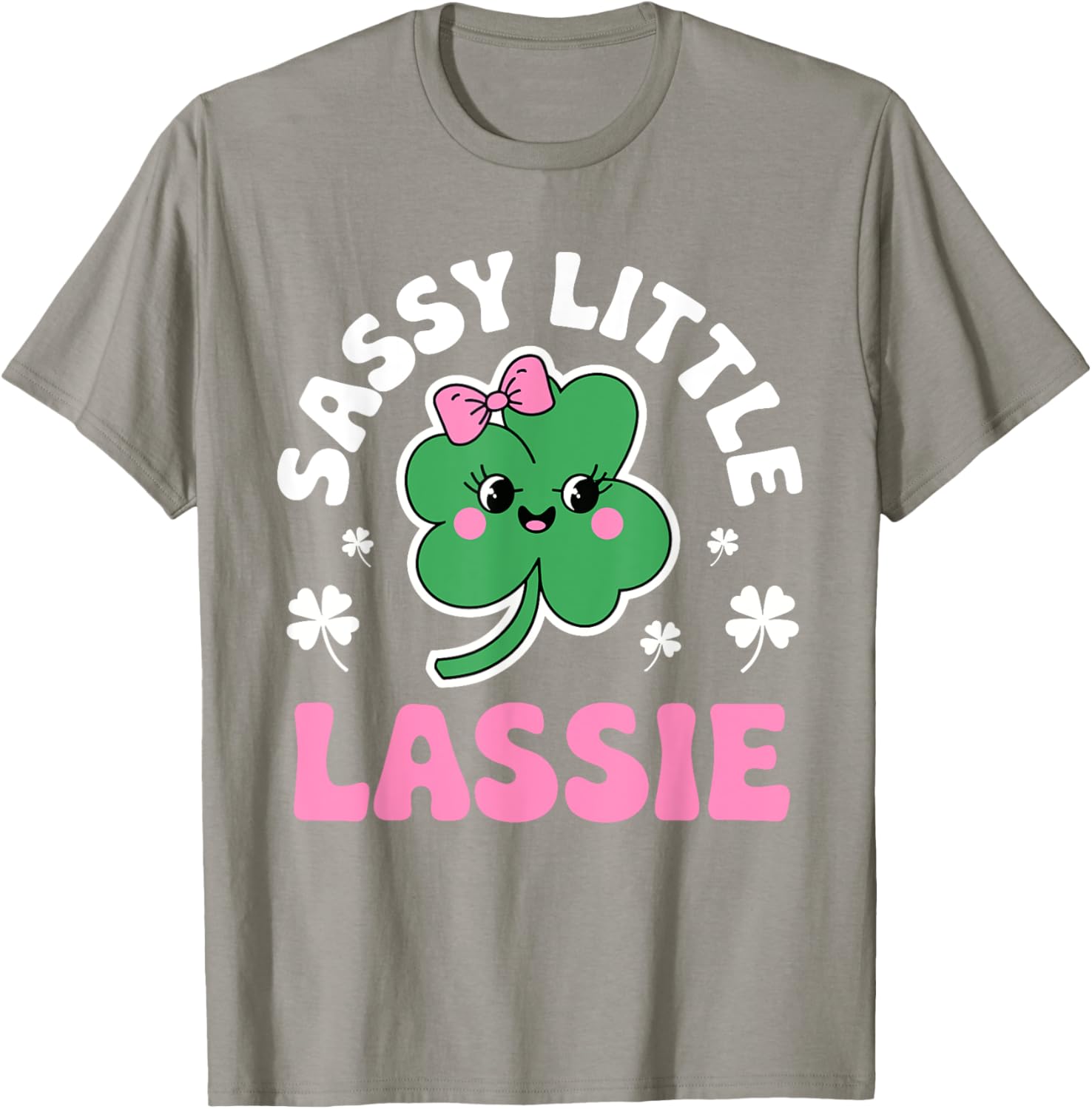 Sassy Little Lassy Girls St Patricks Day T-Shirt Irish Outfit - 2
