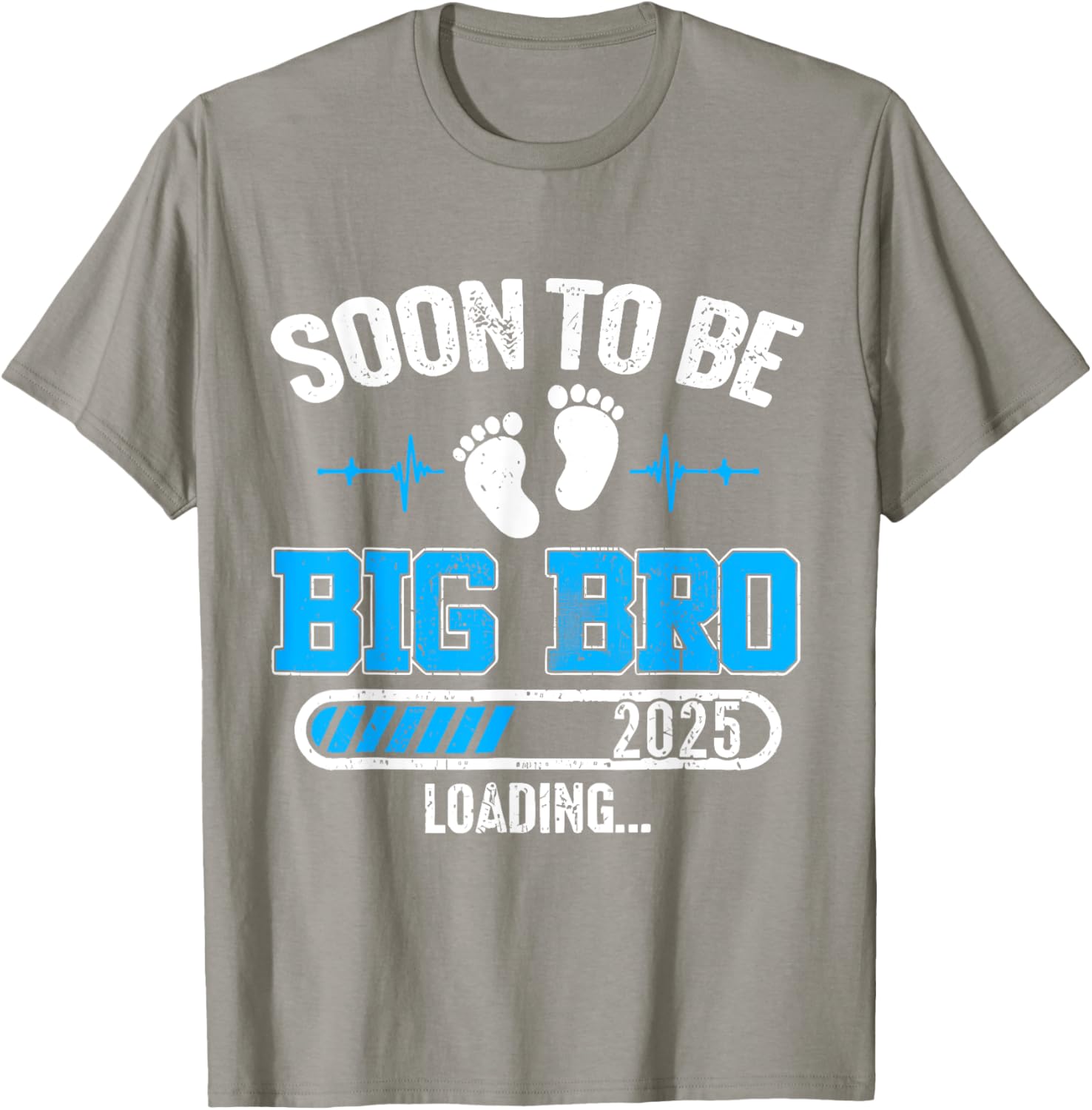 Soon To Be Big Brother 2025 Loading Pregnancy Announcement T-Shirt - 14