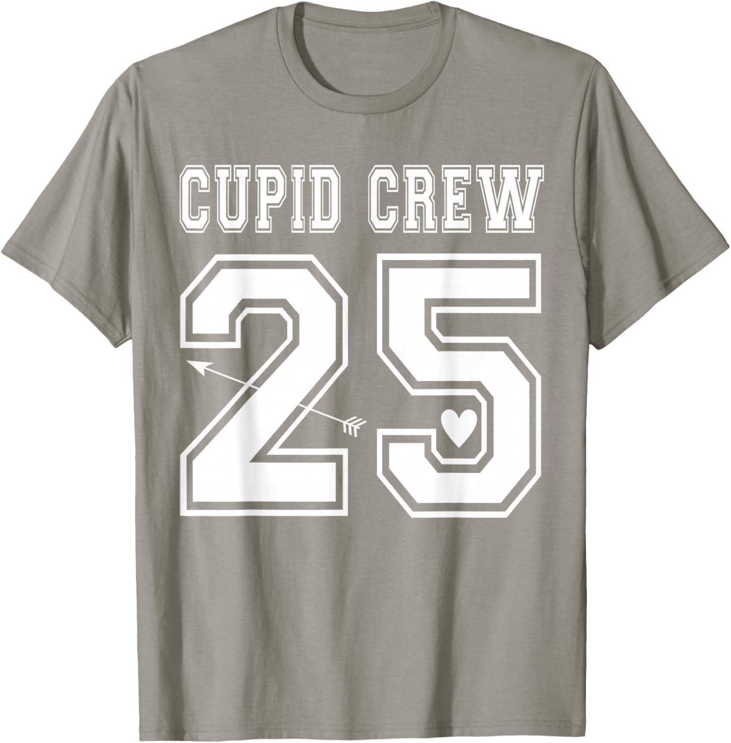 Cupid Crew 2025 Valentine's Day Love Sports Jersey Style T-Shirt - 23