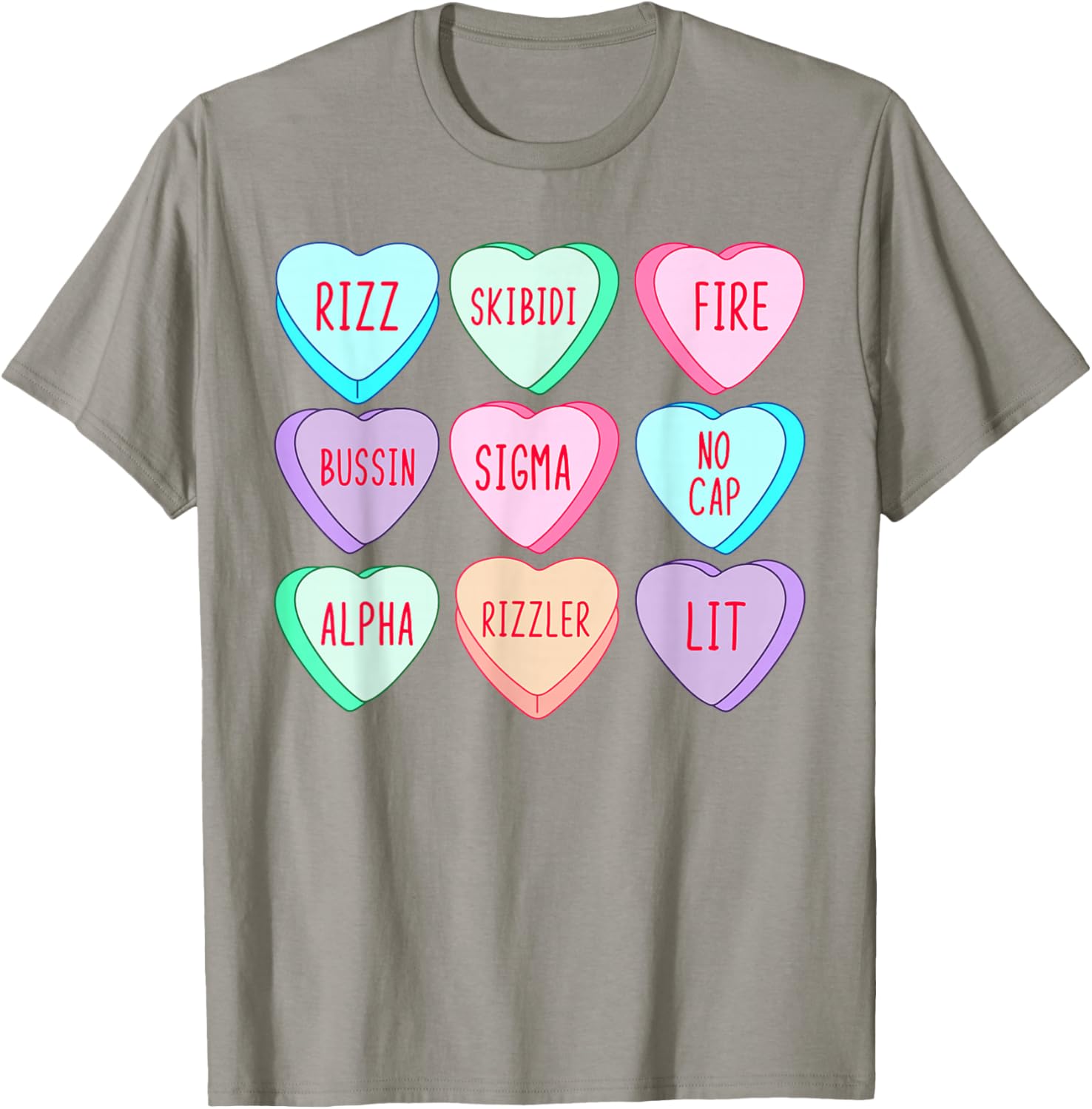 Funny Skibidi Valentine's Day Rizz T-Shirt for Lovable Couples - 27