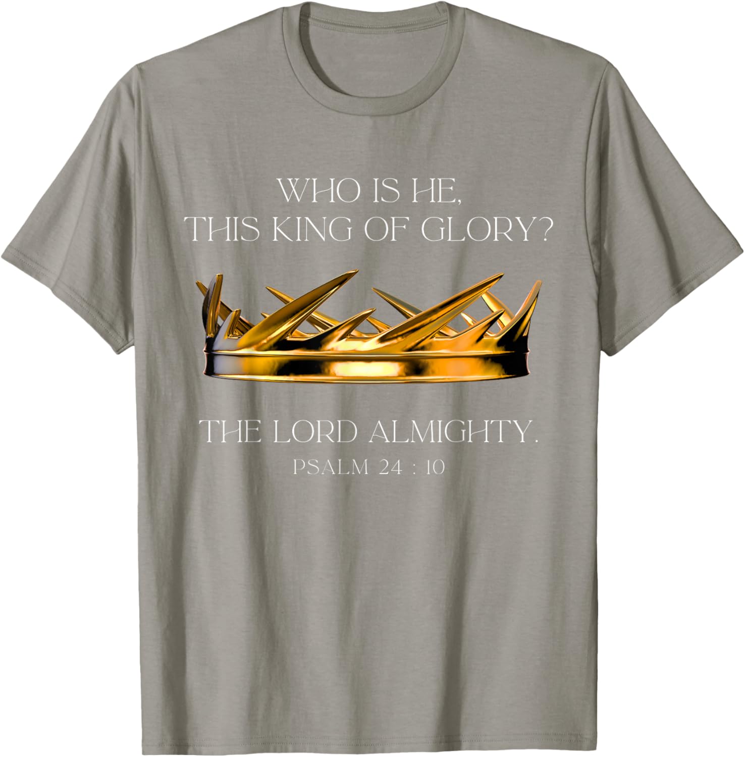 Who Is He This King Of Glory T-Shirt for Faith and Inspiration Fans - 12