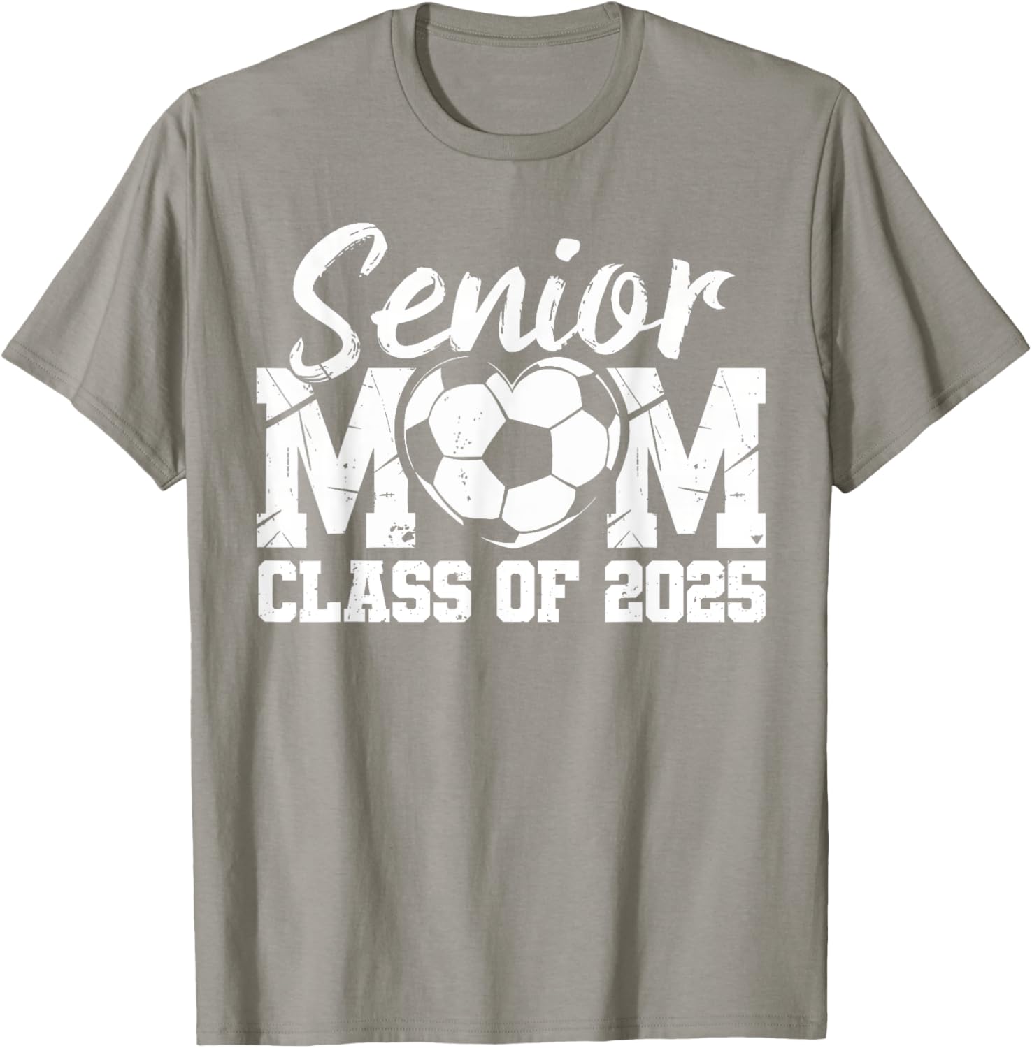 Soccer Mom Class of 2025 Graduate T-Shirt for Proud Senior Mamas - 3