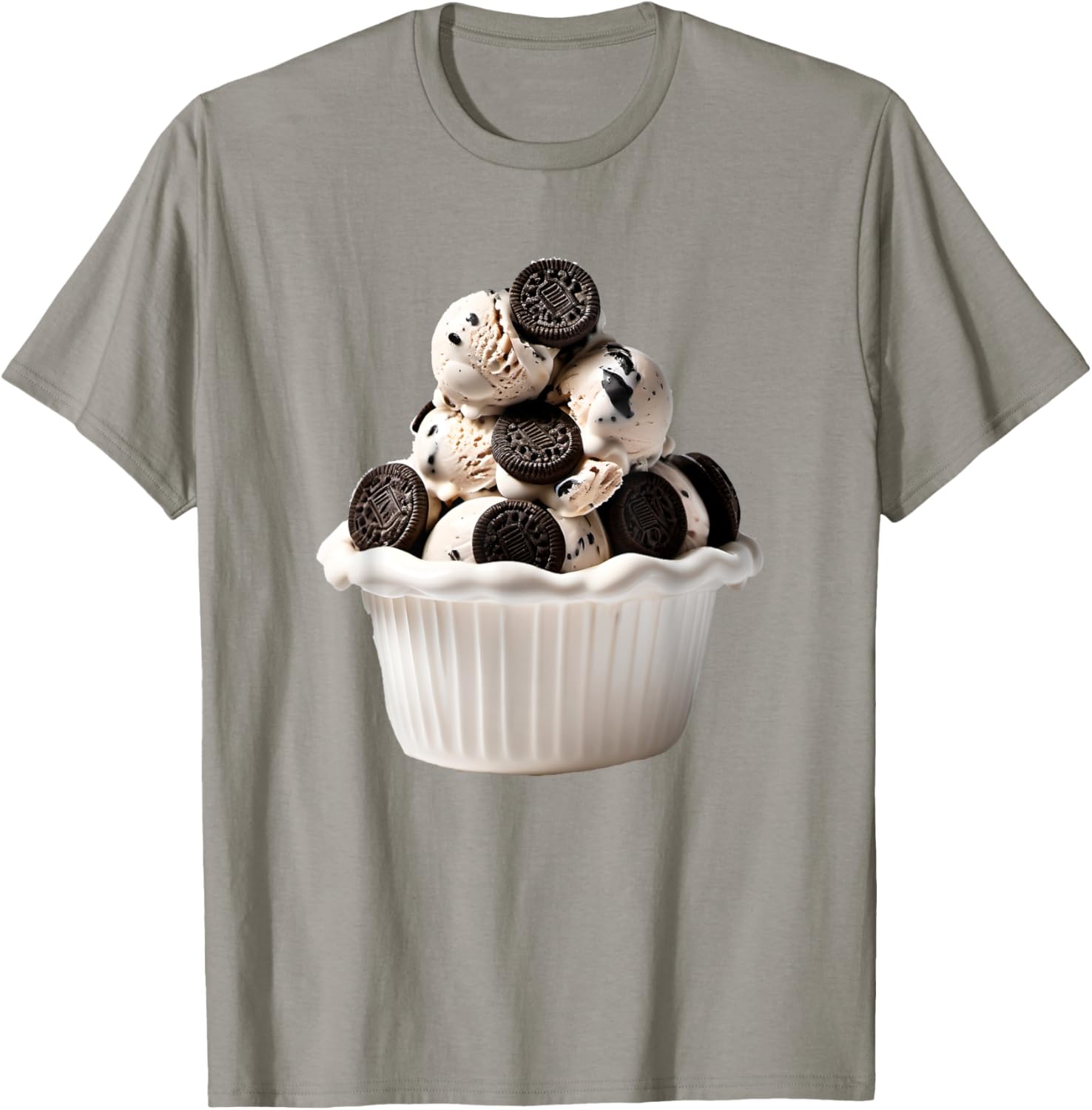 Cookies and Cream Ice Cream T-Shirt for Ice Cream Lovers and Fun Gifts - 20