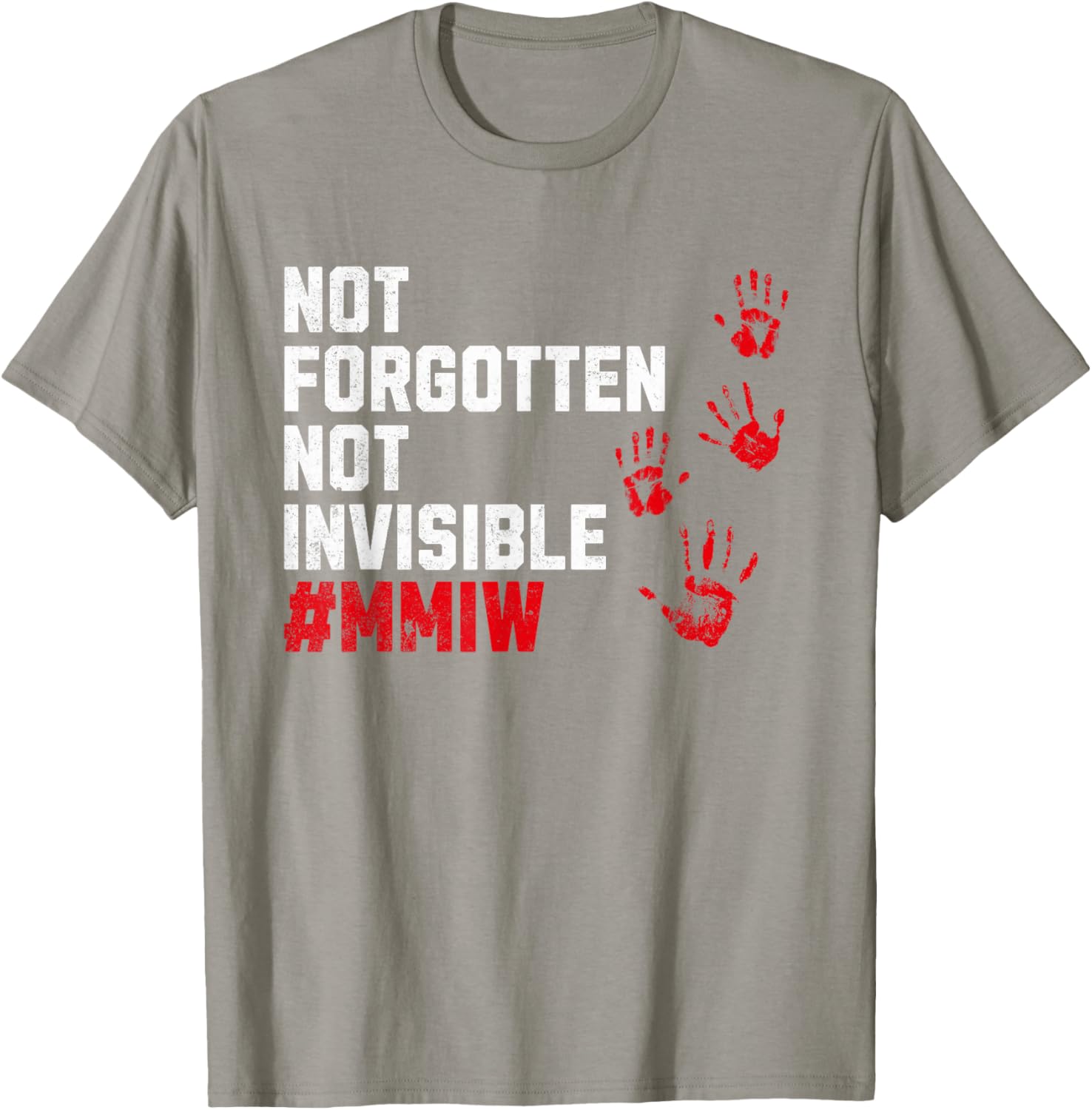 Stolen Sisters MMIW Invisible T-Shirt for Awareness of Missing Indigenous Women - 4