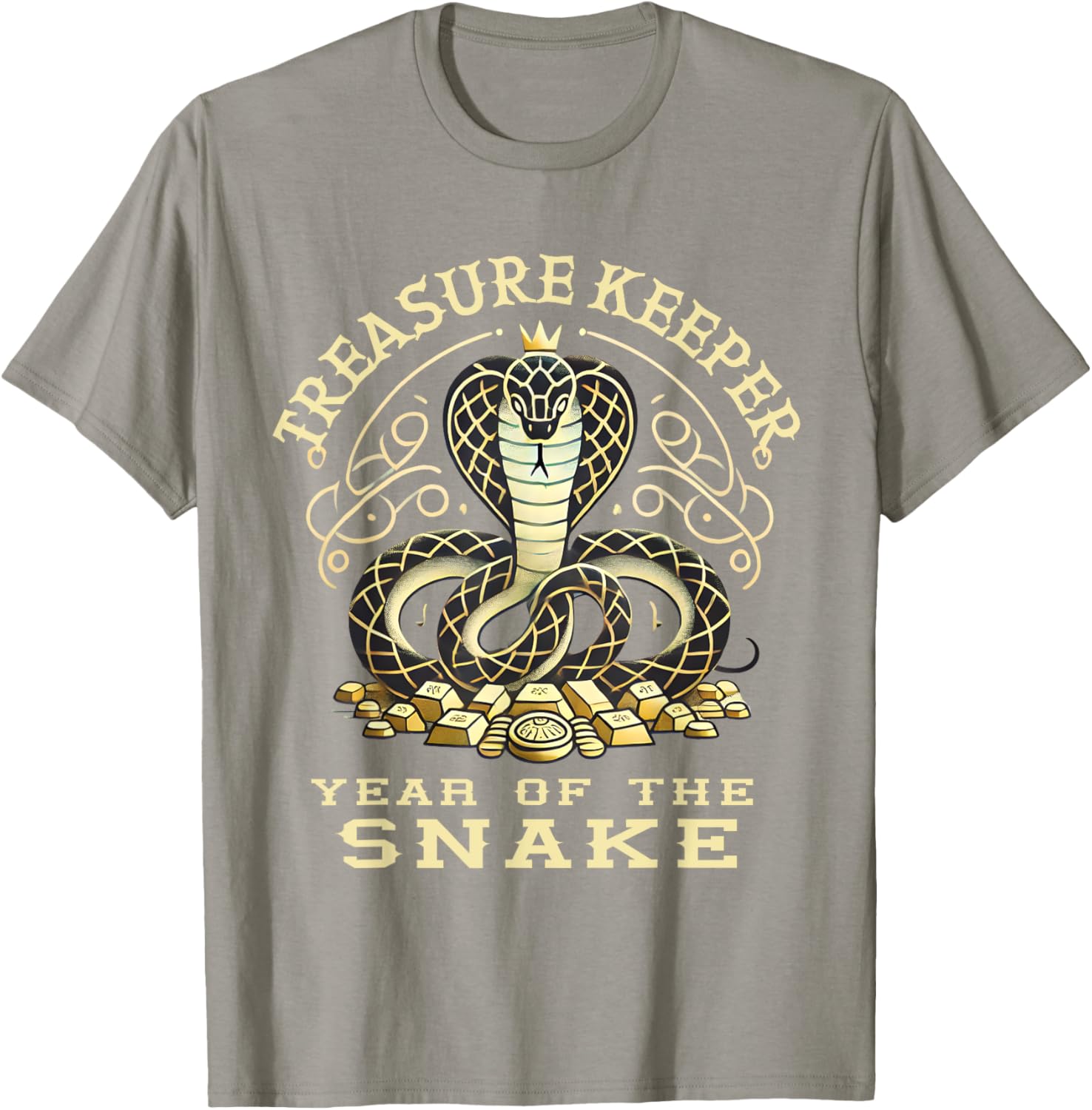 Treasure Keeper Year of Snake T-Shirt – Stylish Chinese Design Apparel - 8