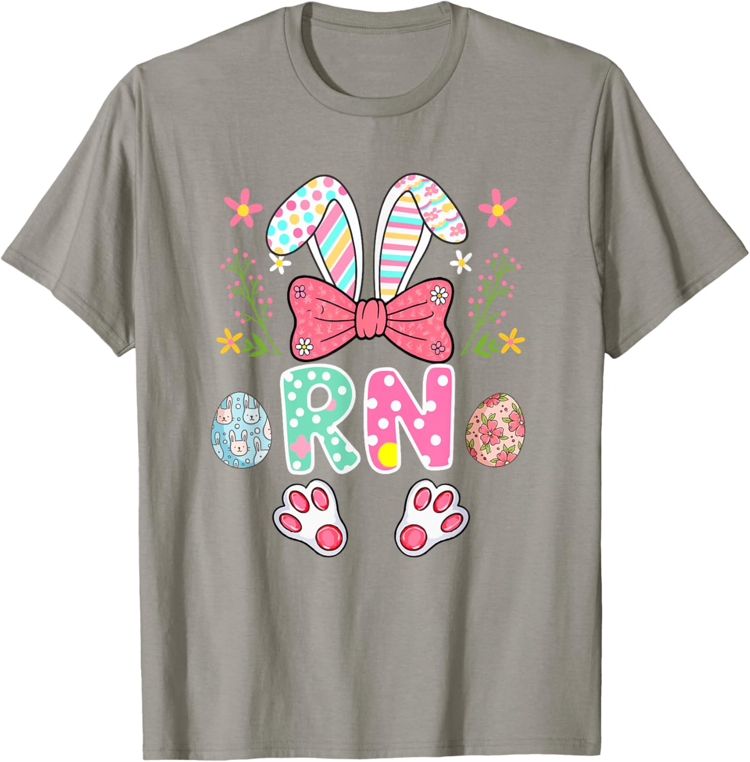 RN Job Easter Bunny Women's Costume T-Shirt for Egg Hunting Fun - 23