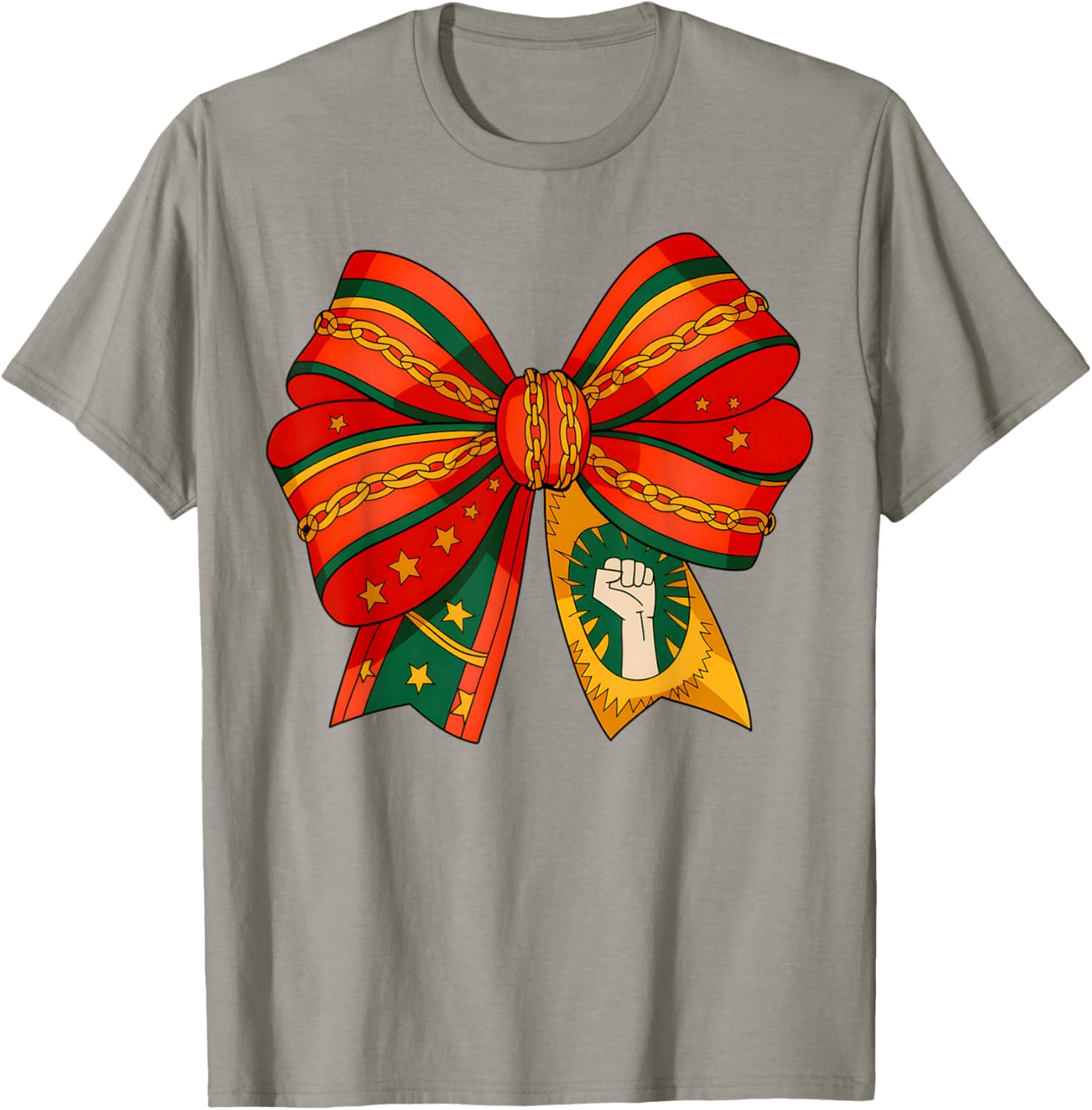 Black History Coquette Bow T-Shirt for Women and Kids Stylish Apparel - 15