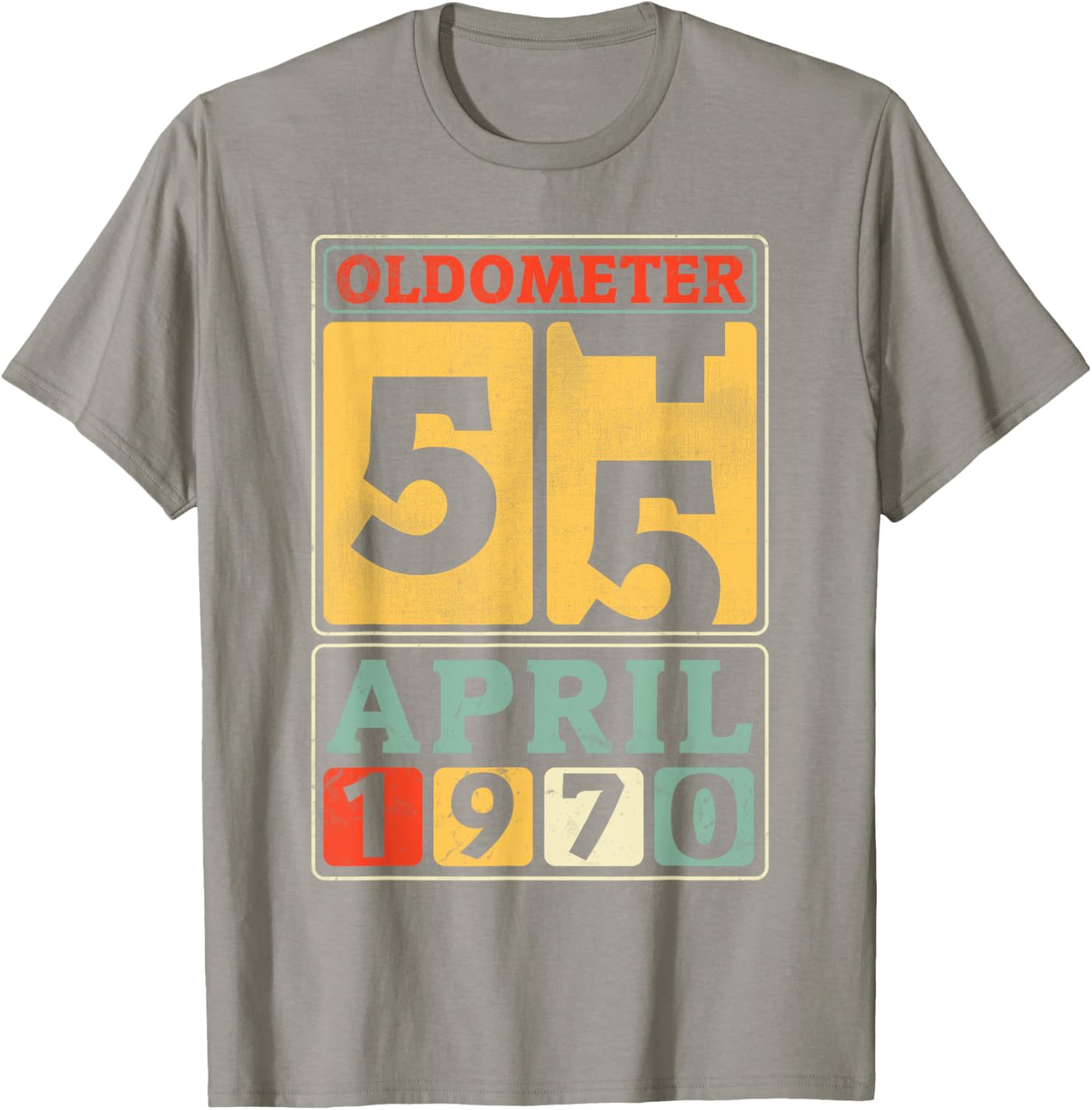 Vintage 55th Birthday T-Shirt for April 1970 Birthdays, Great Gift! - 17