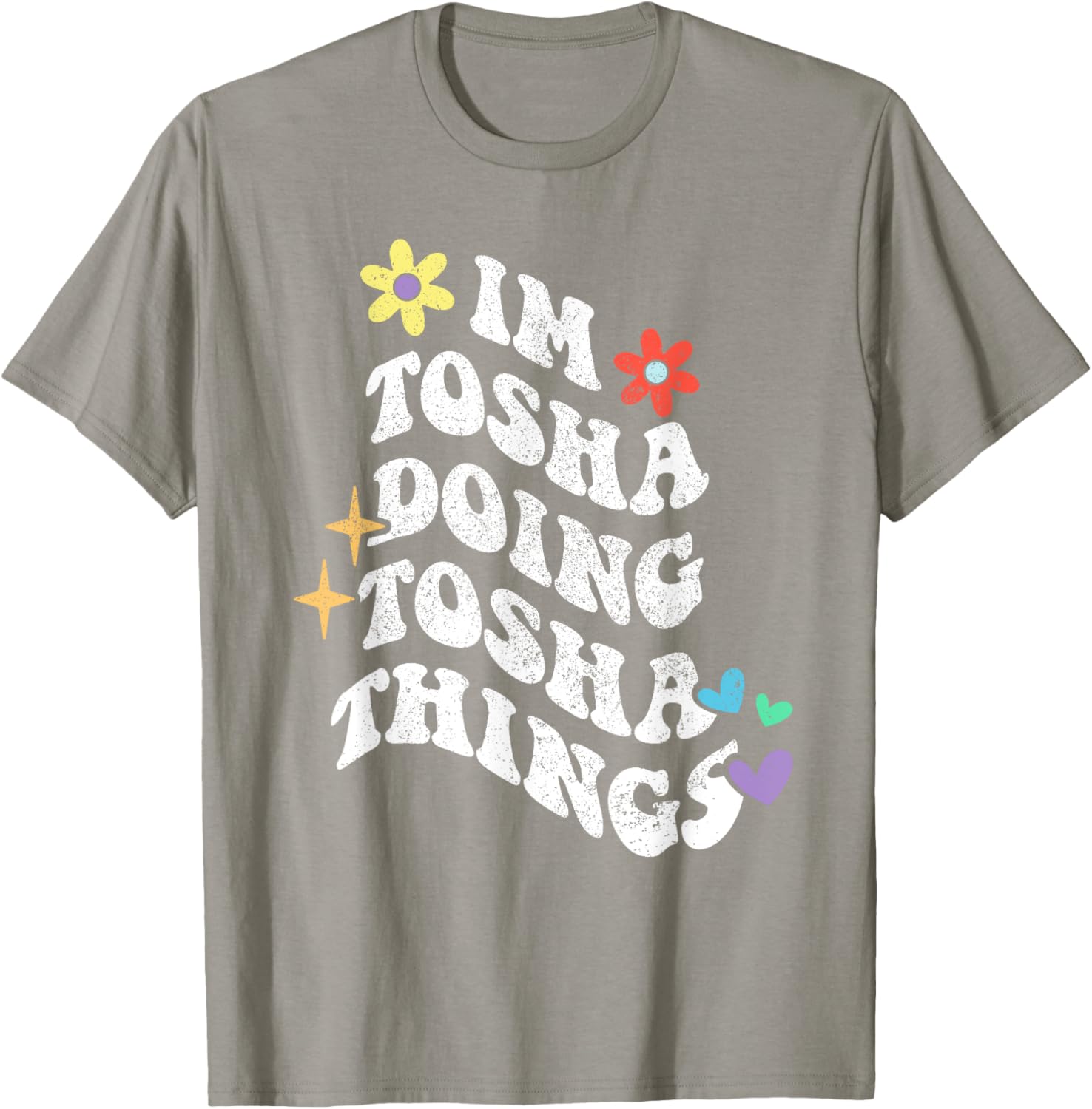 Retro Groovy T-Shirt for Moms Doing Tosha Things - Fun Mothers Day Gift - 2
