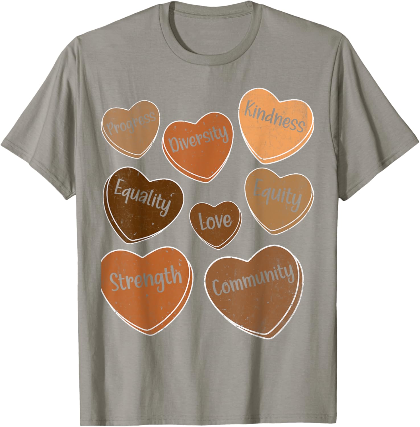 Celebrate Black History Month with Proud Black Women Heart T-Shirt - 14