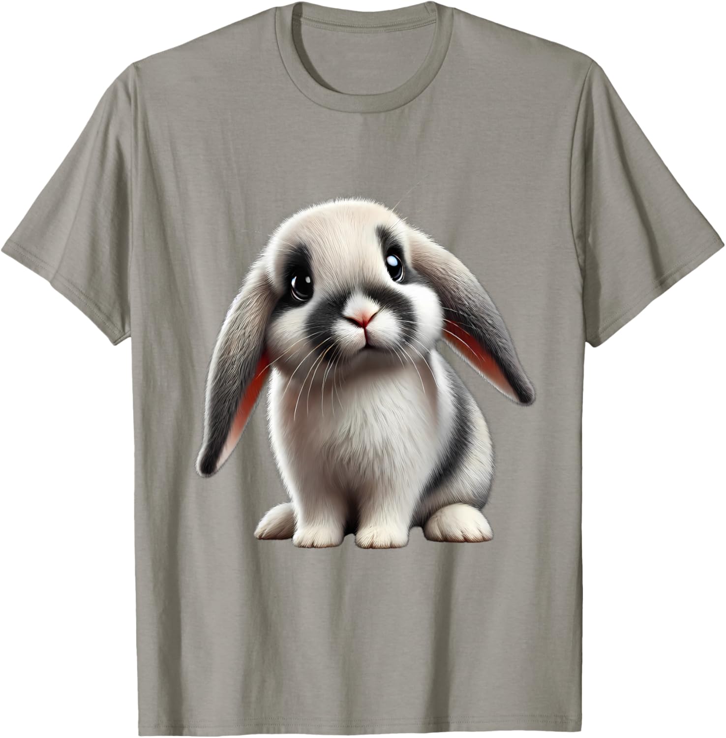 Cute Bunny T-Shirt for Kids and Women - Fun Rabbit Graphic Tee - 2