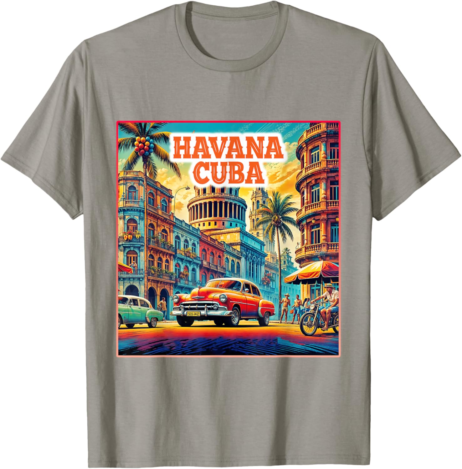 Vintage Havana Cuba Family Trip T-Shirt - Retro Tourist Tee for Fun Adventures - 14
