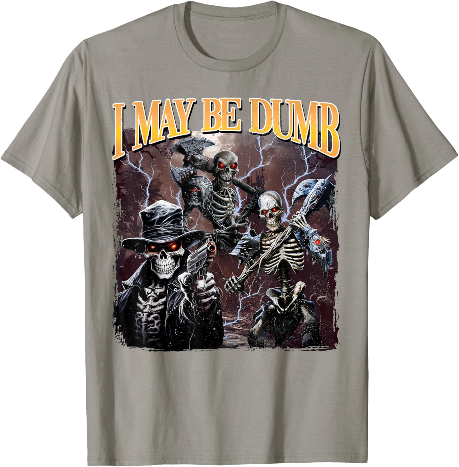 Funny Skeleton Meme T-Shirt for Unique Style and Humor Lovers - 8