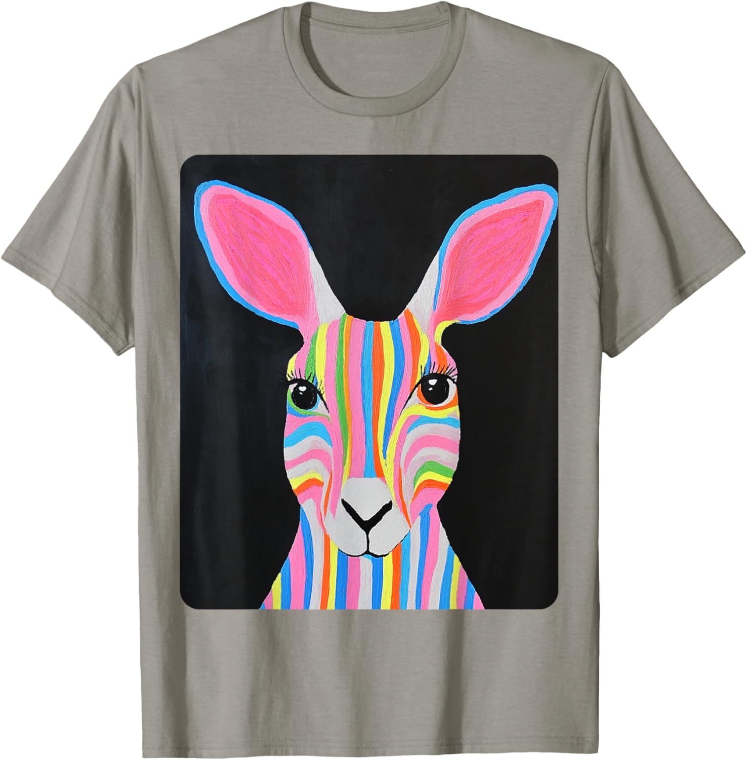 Vibrant Kangaroo Graphic T-Shirt for Style Lovers and Animal Fans - 2