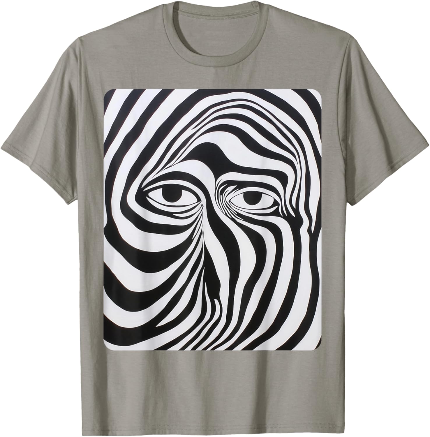 Stylish Eyes White and Black Designer T-Shirt for Trendy Fashion Lovers - 15