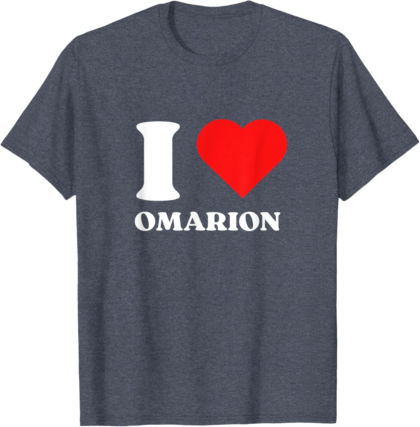 Trendy I Love Omarion Y2K Valentine's Day T-Shirt for Music Lovers - 19