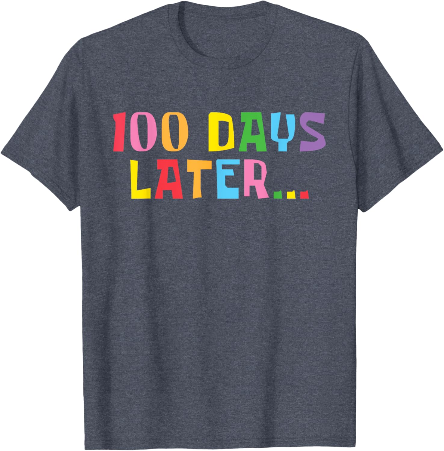 100 Days of School T-Shirt for Kids Boys and Girls Fun 100th Day Design - 11