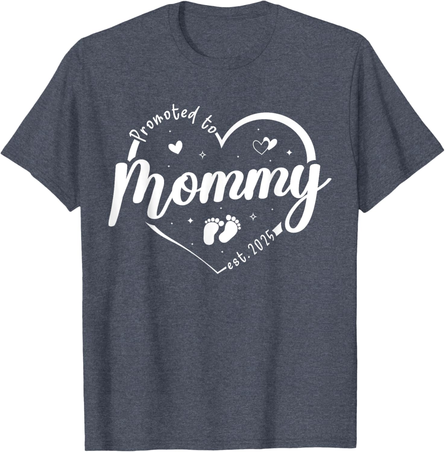 Promoted to Mommy 2025 Soon to Be Mom Mothers Day T-Shirt Gift - 12