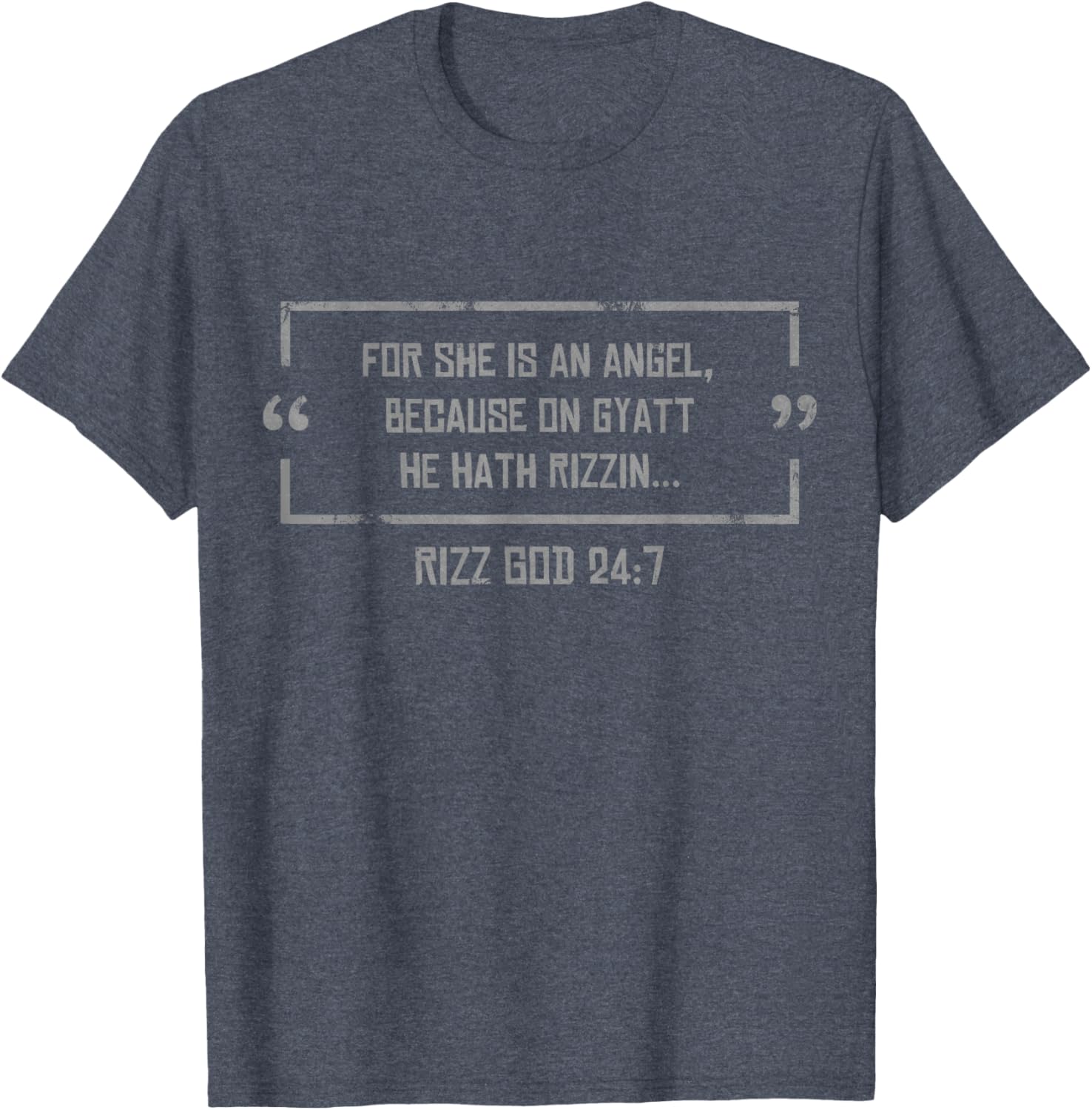 Rizz God T-Shirt - Funny Meme Design for Charisma Lovers - 27