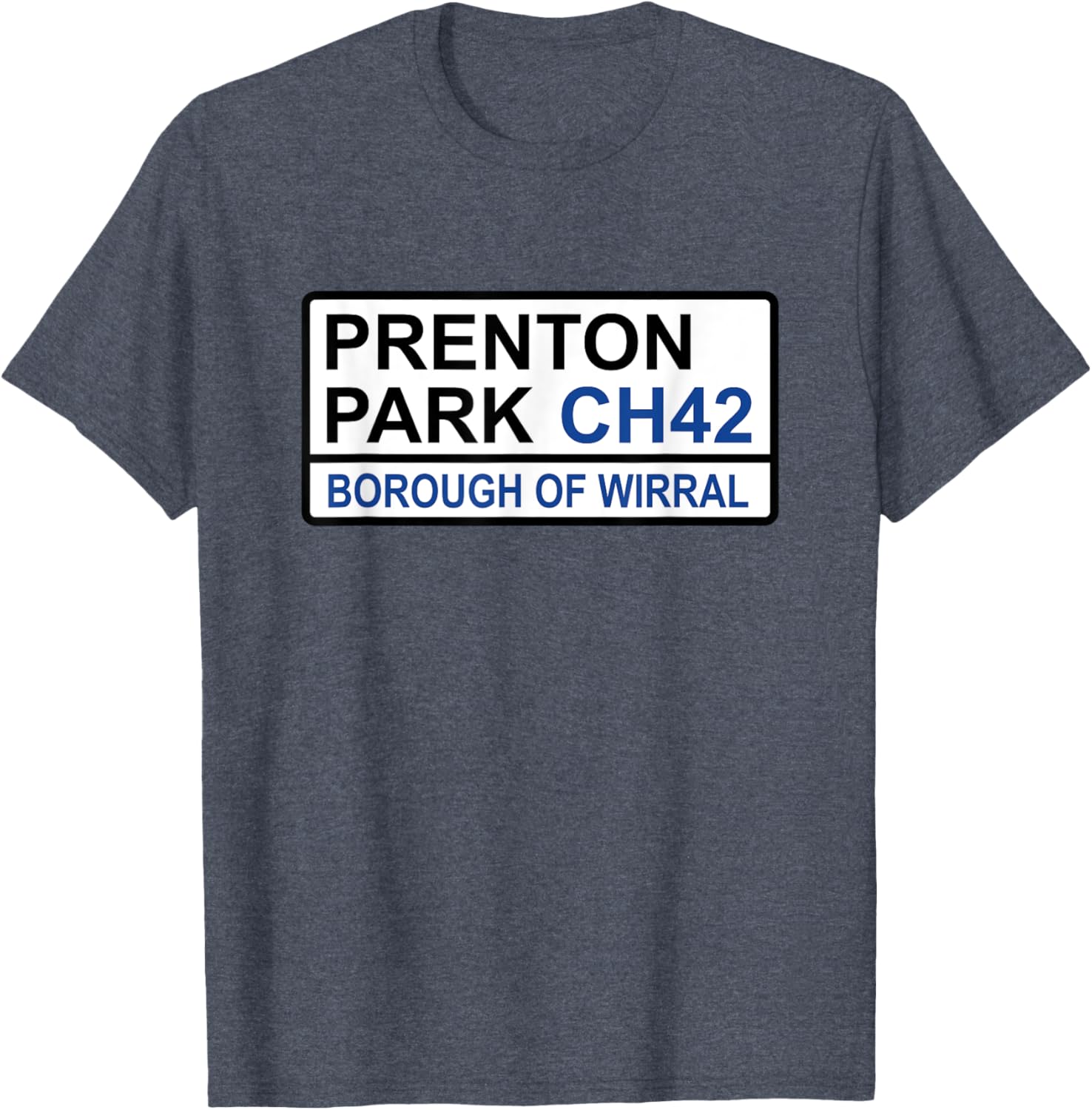 Tranmere Rovers Prenton Park Street Sign T-Shirt for Fans and Style - 2