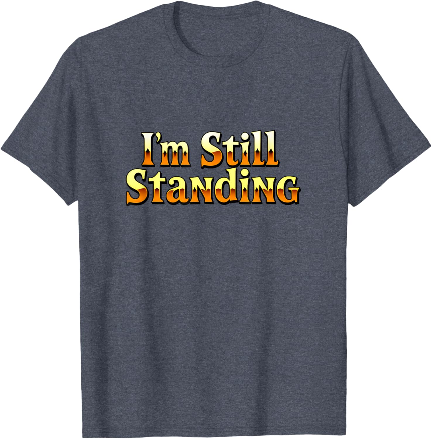 Vintage 70s 80s I'm Still Standing T-Shirt Retro Concert Style Apparel - 12
