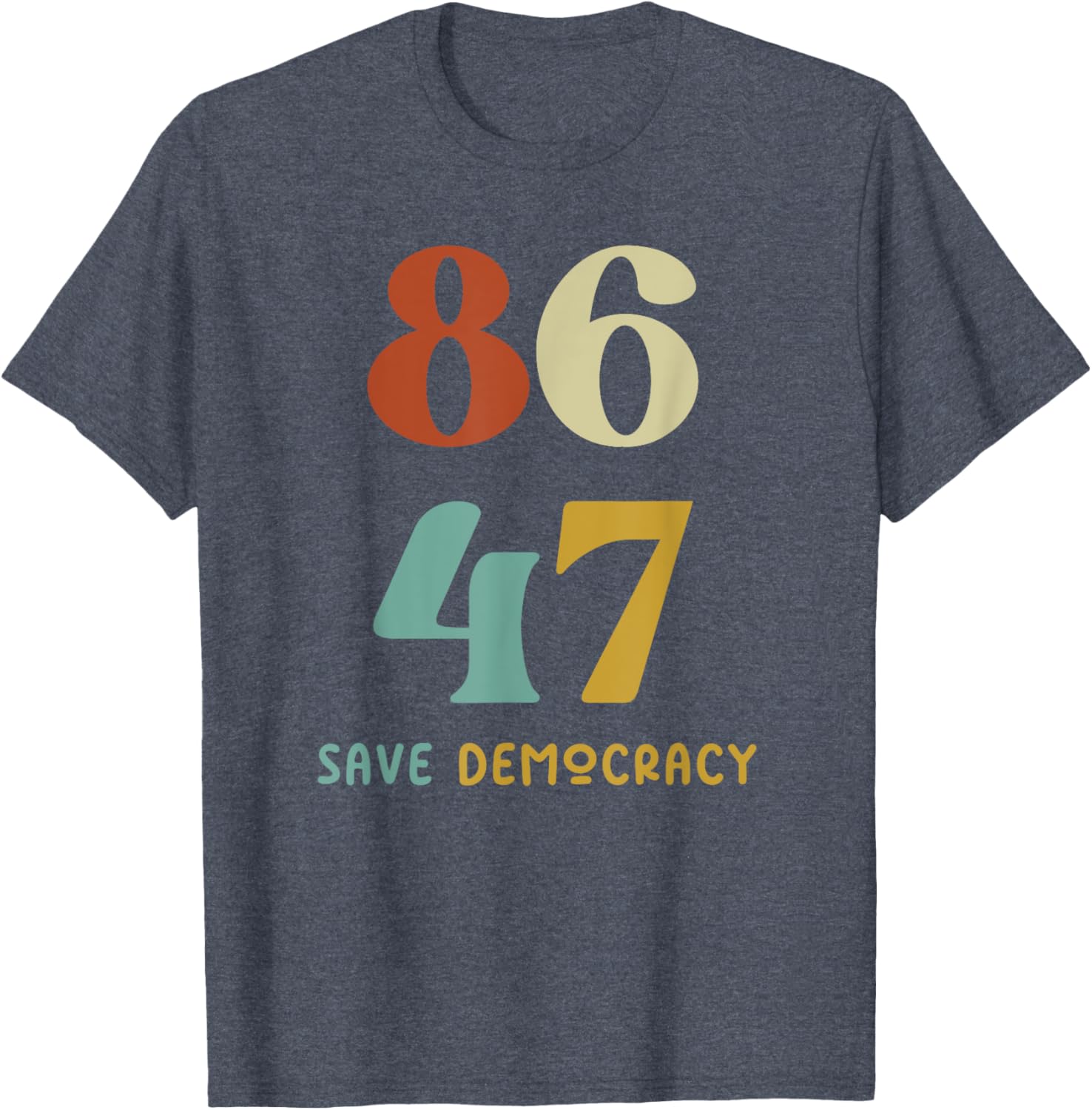 Save Democracy Anti Trump T-Shirt for Political Protest Enthusiasts - 3
