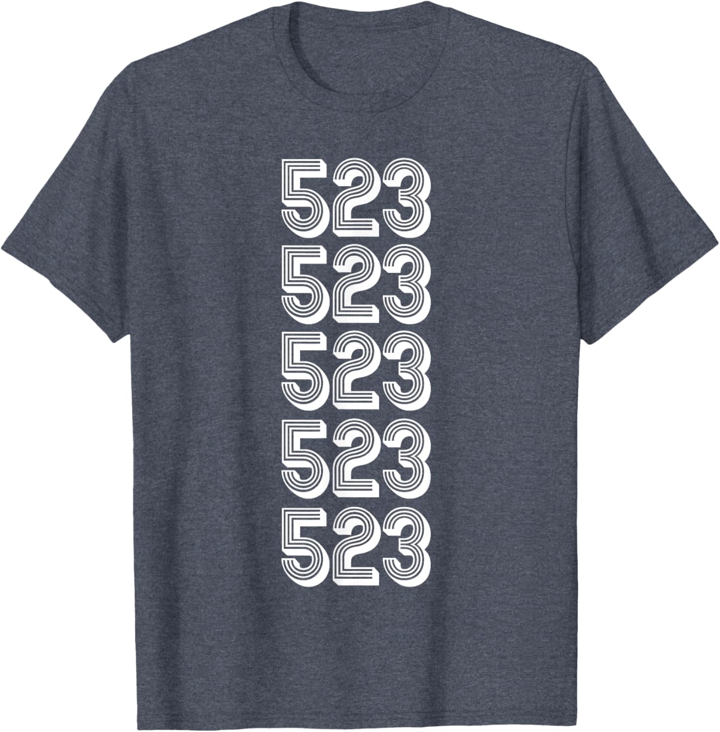 523 Area Code Non Geographic Services T-Shirt - Fun and Stylish Apparel - 7