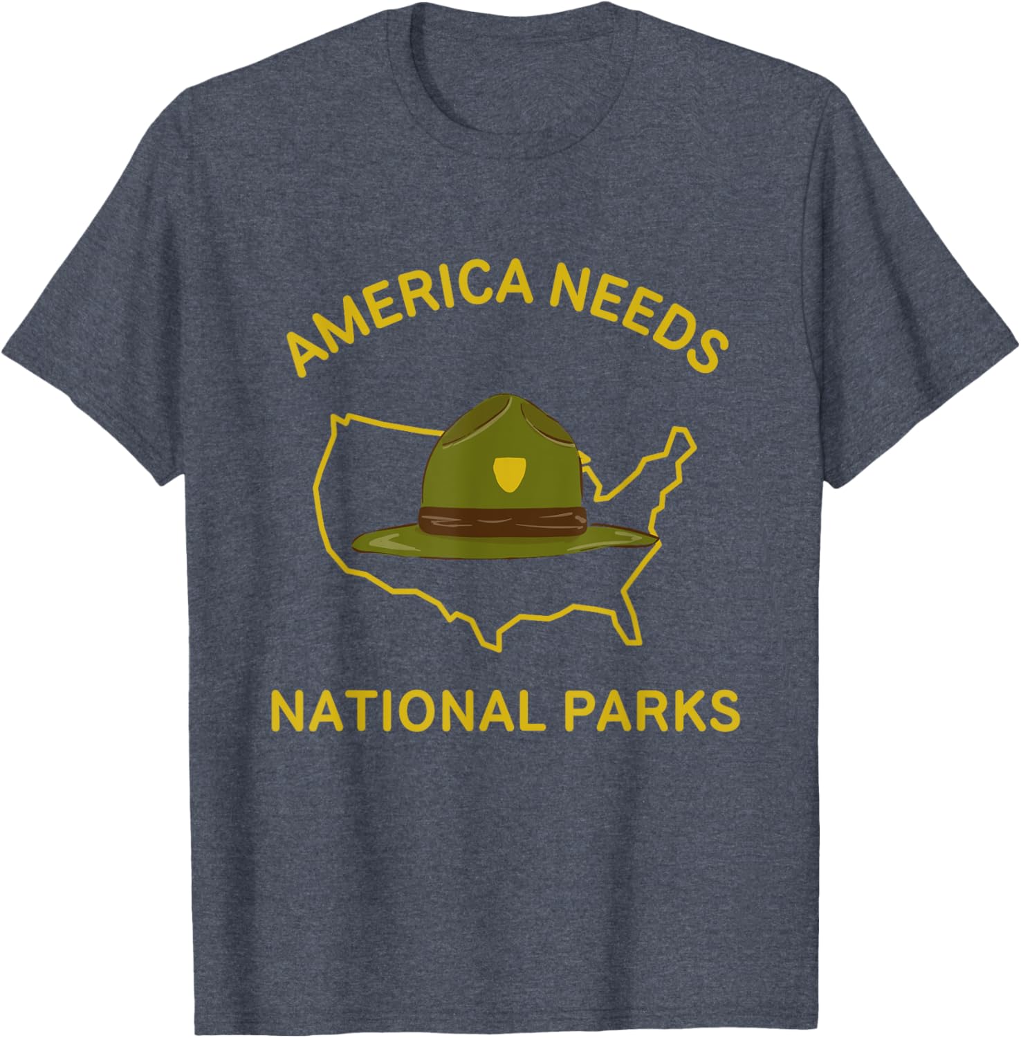 Support Our National Parks T-Shirt - America Needs National Parks Gear - 1