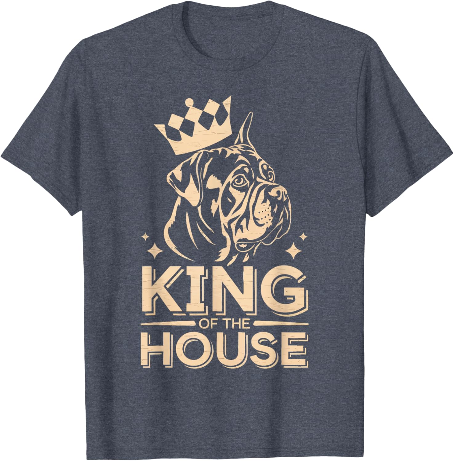 Cane Corso King of the House T-Shirt for Dog Lovers and Owners - 26