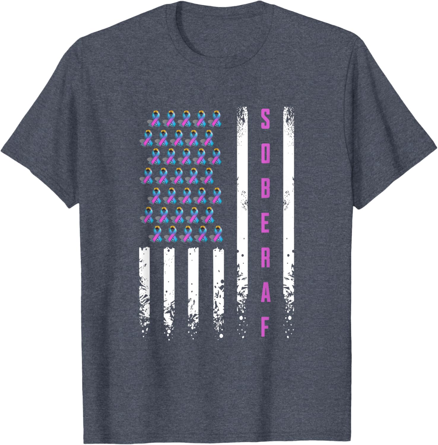 Support Sobriety Anniversary T-Shirt for Men and Women in Recovery - 3