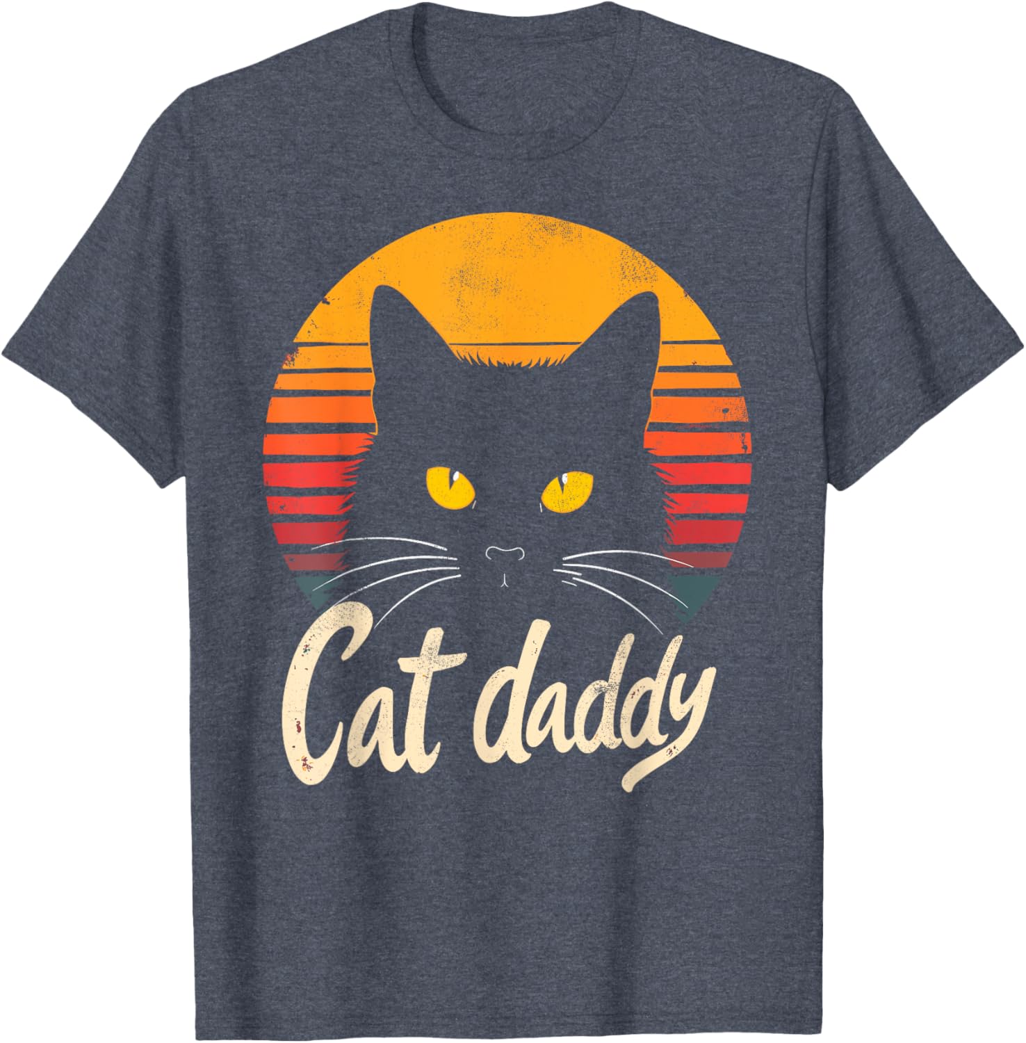 Retro Cat Daddy T-Shirt for Men, Women, and Kids - Vintage Cat Sunglasses Tee - 11