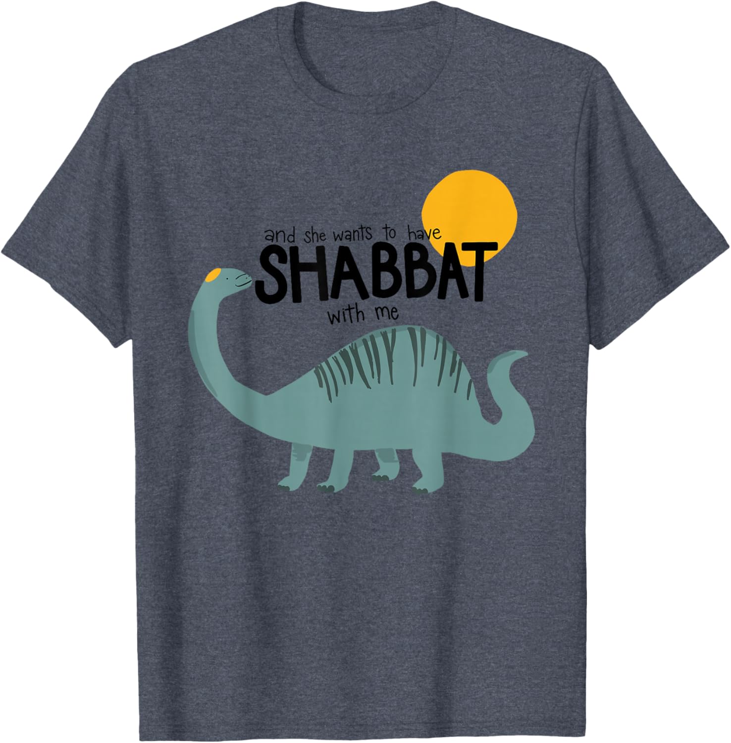 Toddler Shabbat T-Shirt - And She Wants To Celebrate Shabbat Together - 3
