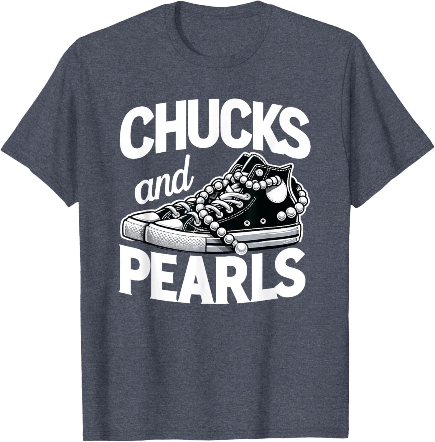 Chucks Cute Women's Pearl T-Shirt for Stylish Comfort and Elegance - 22