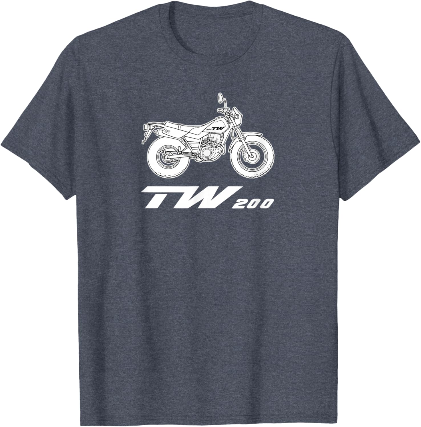 TW200 Dual Sport Dirt Bike T-Shirt for Motorcycle Enthusiasts - 3