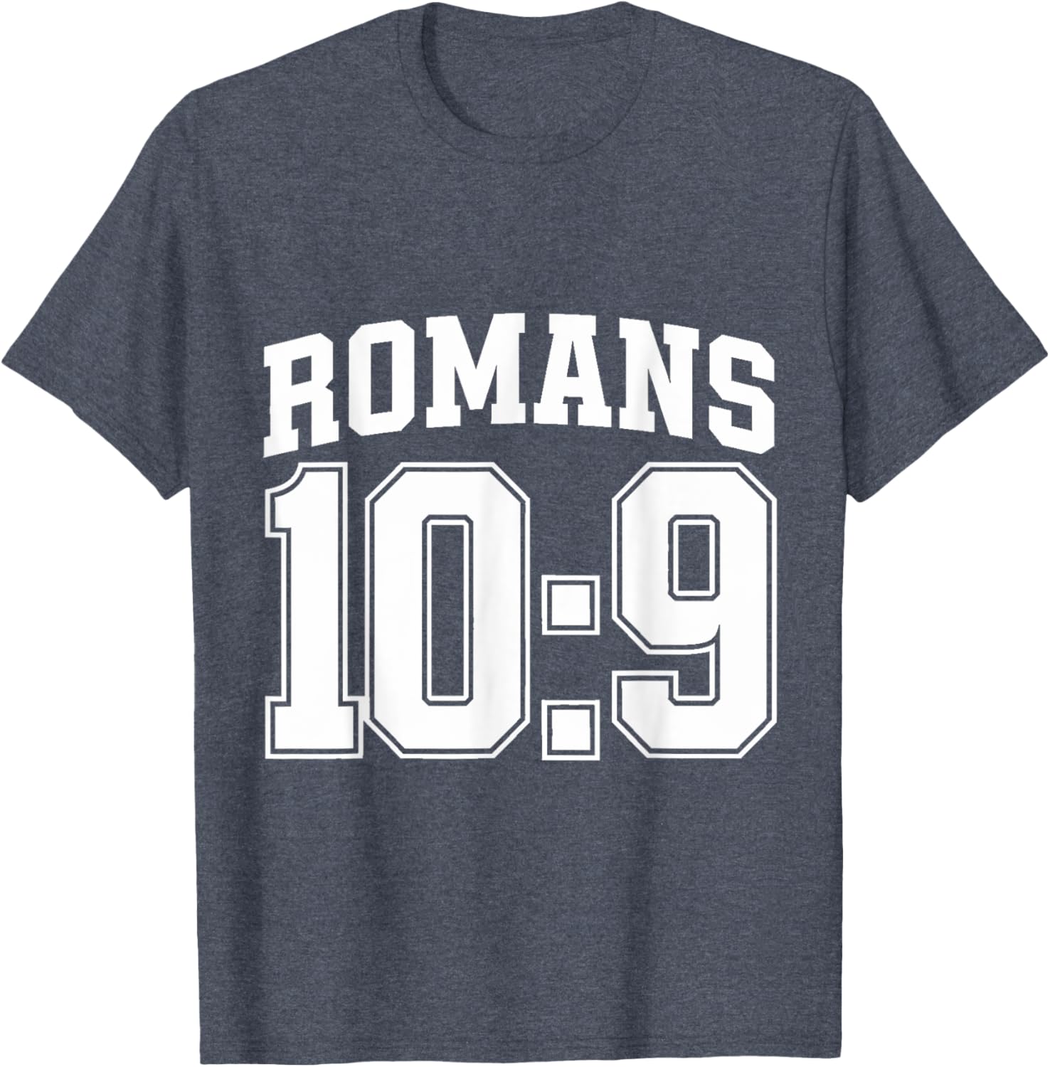 Romans 10:9 Christian Sports Jersey Motivational T-Shirt for All Fans - 18