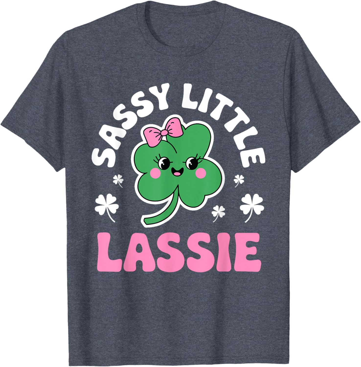 Sassy Little Lassy Girls St Patricks Day T-Shirt Irish Outfit - 6