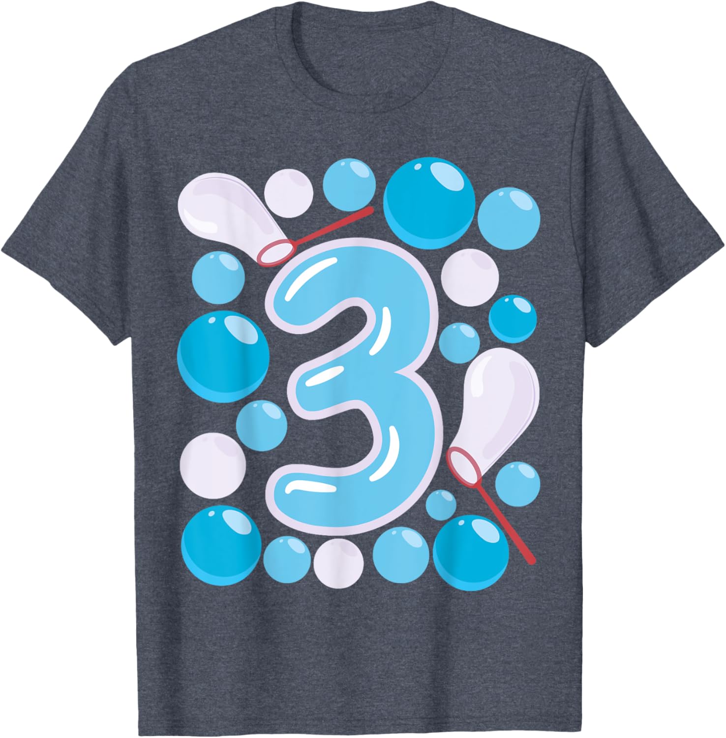 Adorable 3rd Bubble Birthday T-Shirt for Boys - Perfect Party Wear! - 10