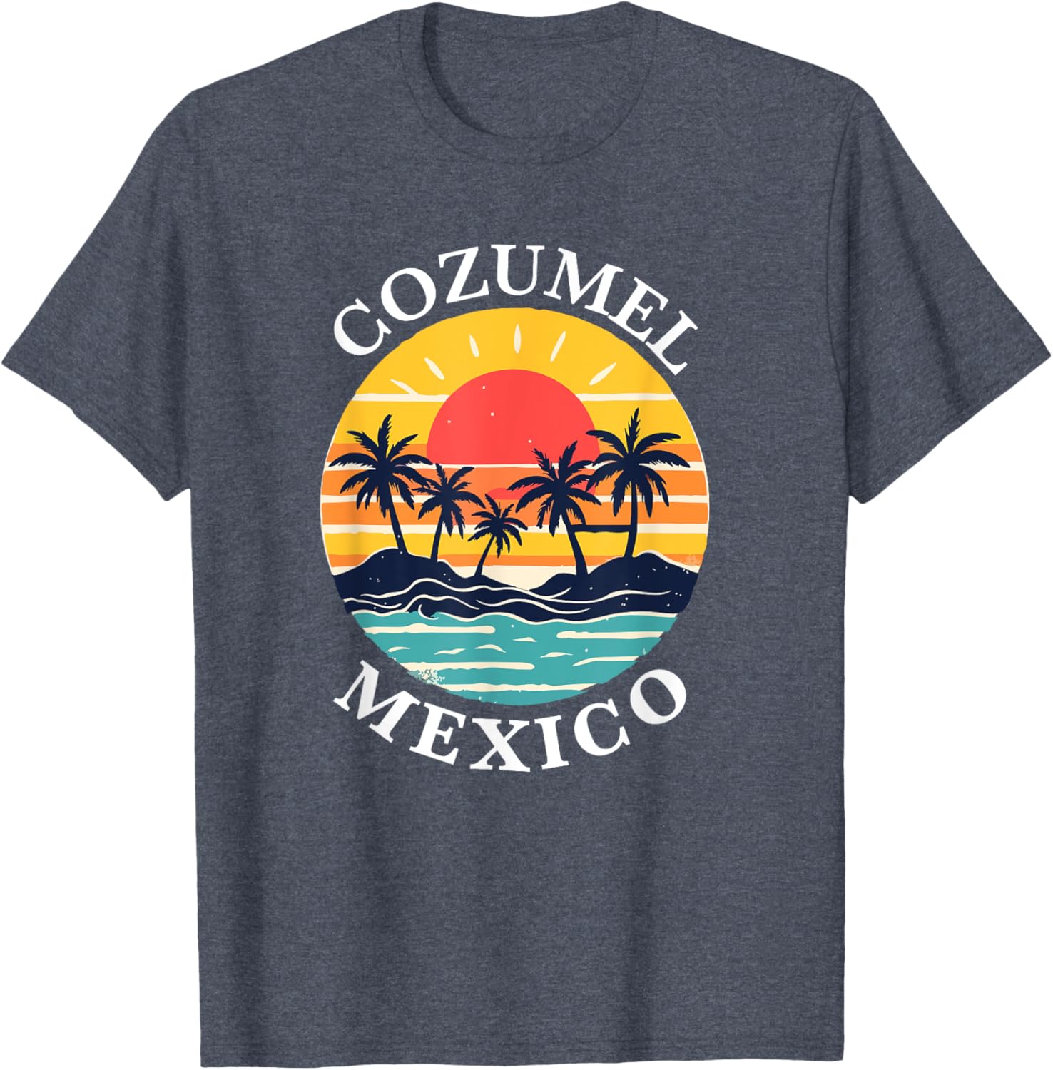 Cozumel Mexico Souvenir T-Shirt for Men and Women Travel Reminders - 7