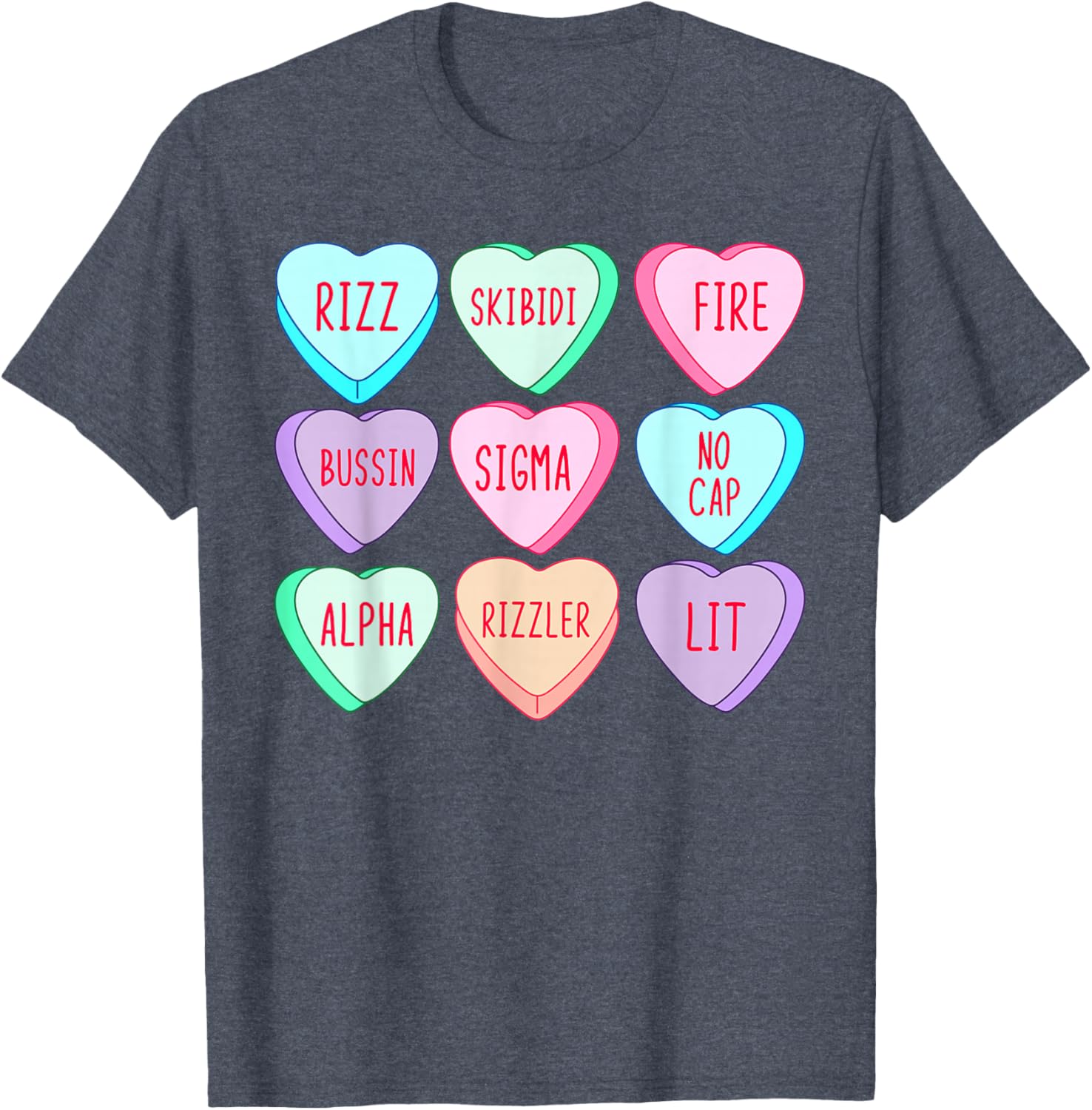 Funny Skibidi Valentine's Day Rizz T-Shirt for Lovable Couples - 15