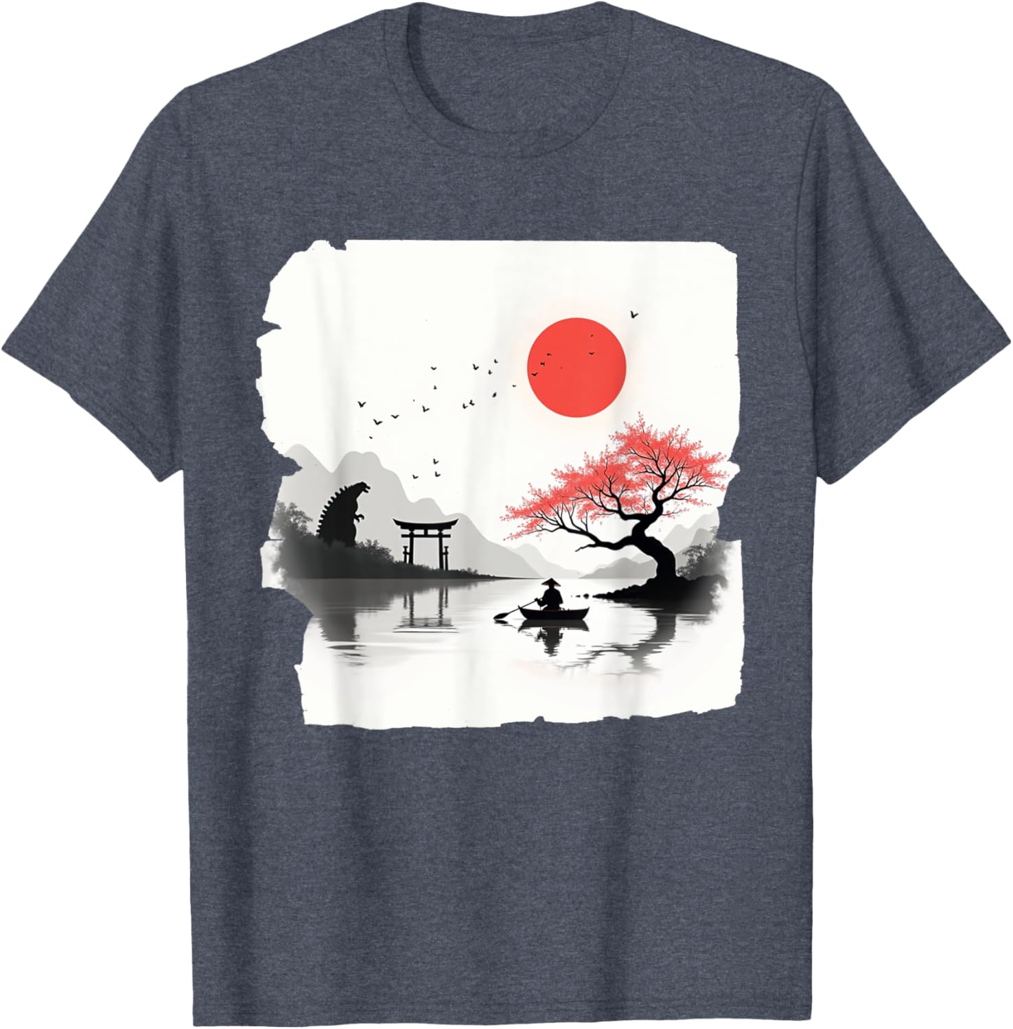 Retro Vintage Japanese Kaiju Art T-Shirt for Unique Style Lovers - 12