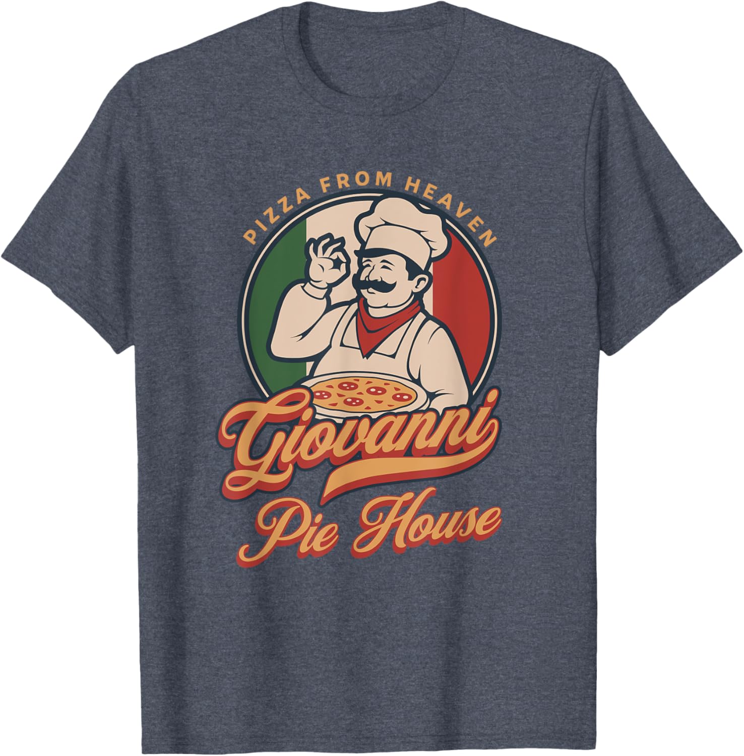 Vintage Pizza Pie T-Shirt for Pizzeria Lovers - Fun and Stylish Apparel - 1