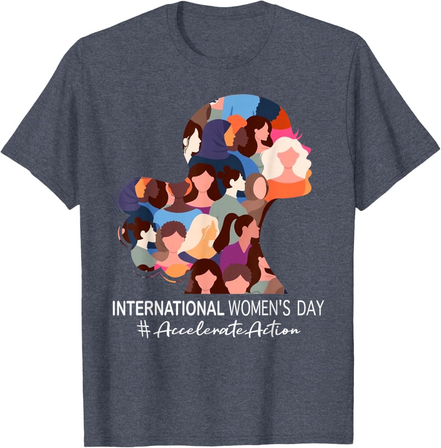 Accelerate Action Women's Day 2025 T-Shirt Stylish Comfort for Everyday Wear - 16