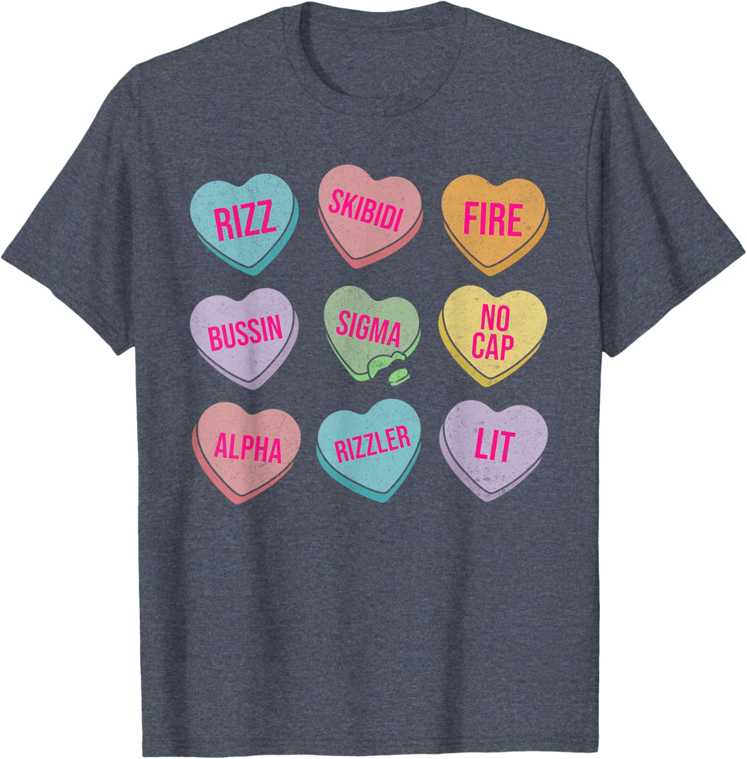 Skibidi Funny Valentine's Day Rizz Toddler T-Shirt for Boys - 7