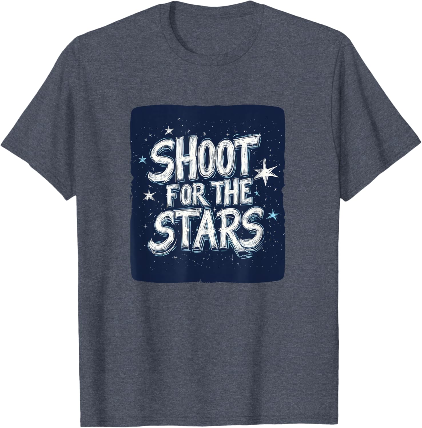 Awesome Shoot for the Stars Statement T-Shirt for Trendy Style - 19