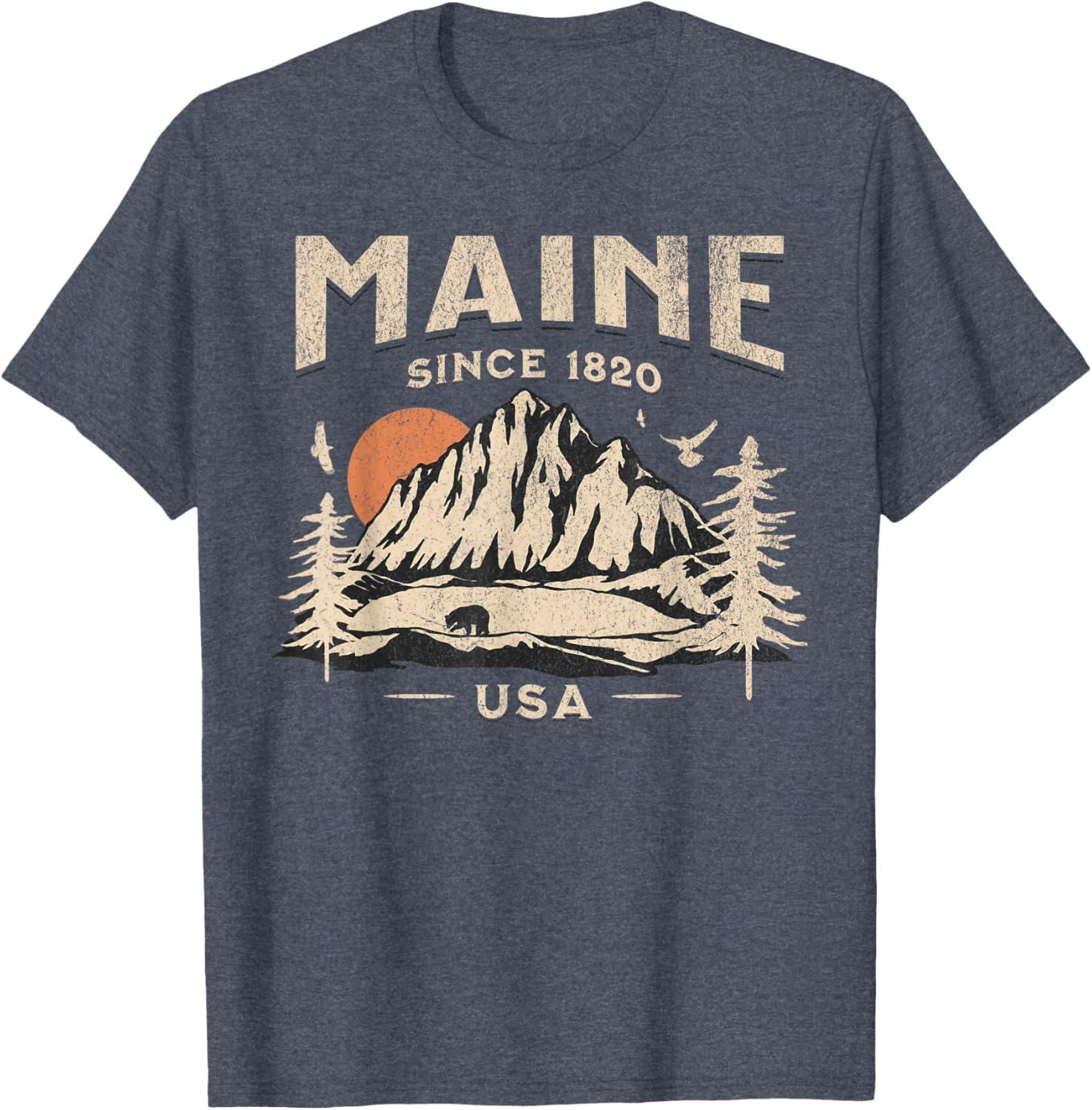 Stylish Maine T-Shirt for Casual Wear - Perfect for Every Adventure - 5