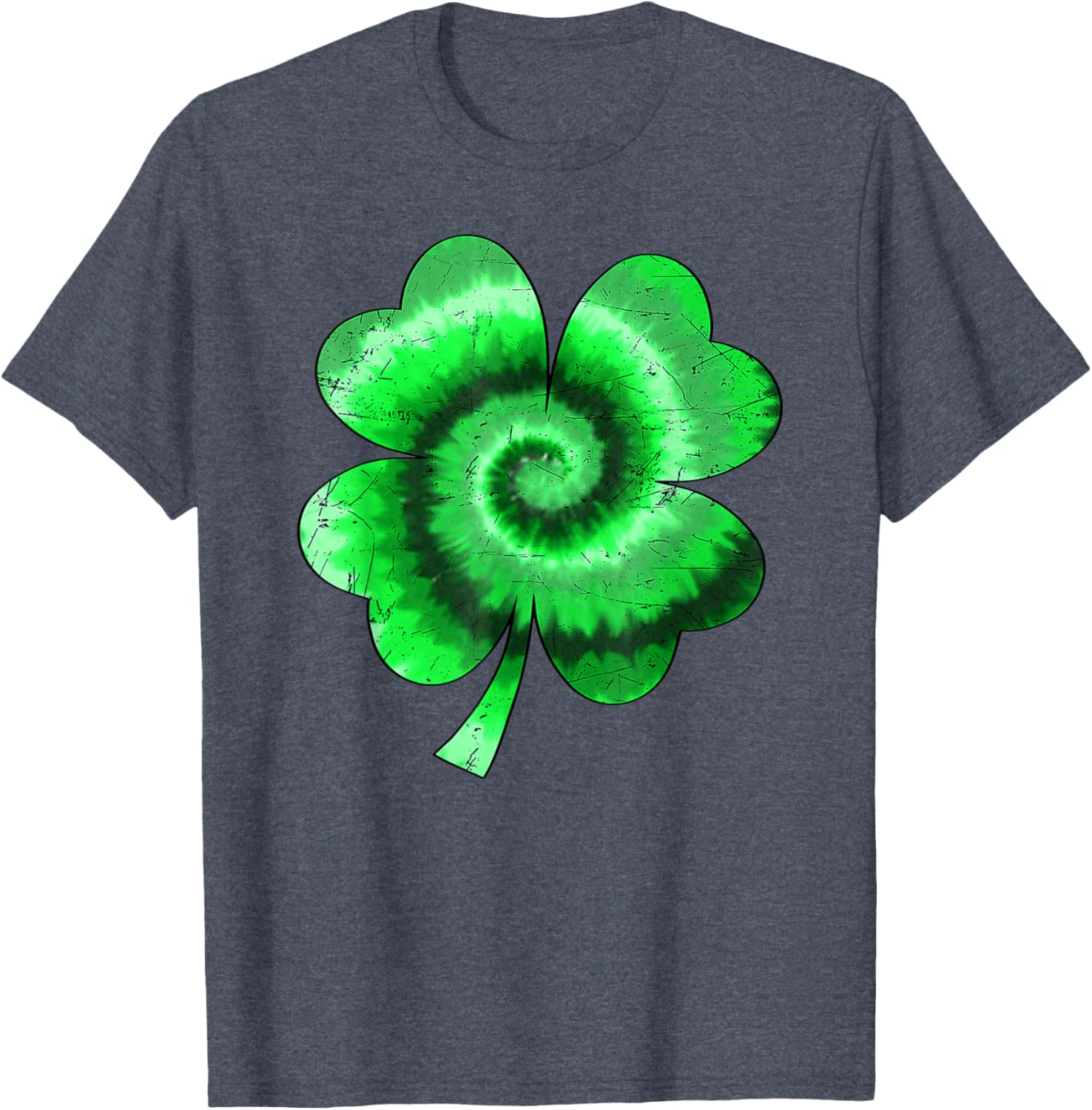Tie Dye Shamrock T-Shirt for St Patrick's Day - Fun for All Ages - 14