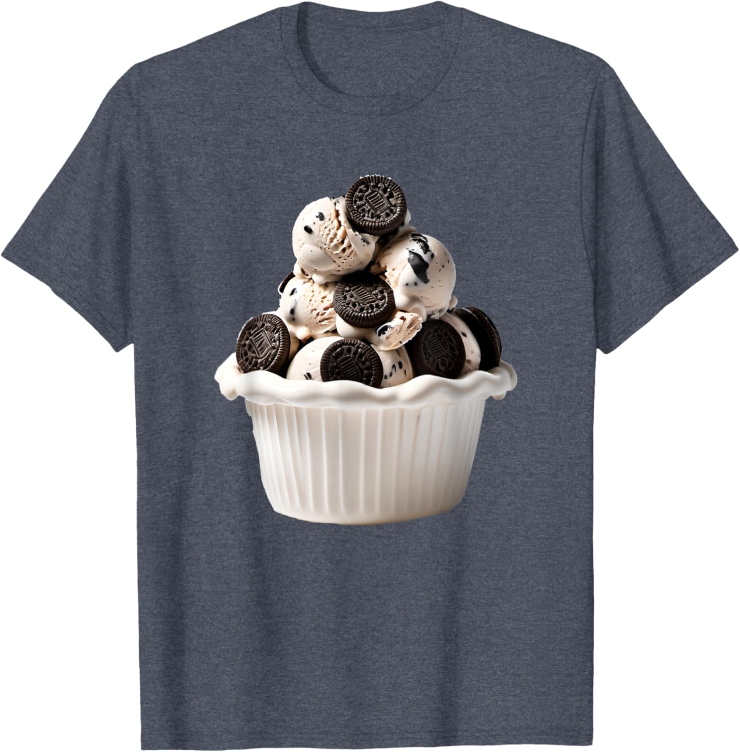 Cookies and Cream Ice Cream T-Shirt for Ice Cream Lovers and Fun Gifts - 9