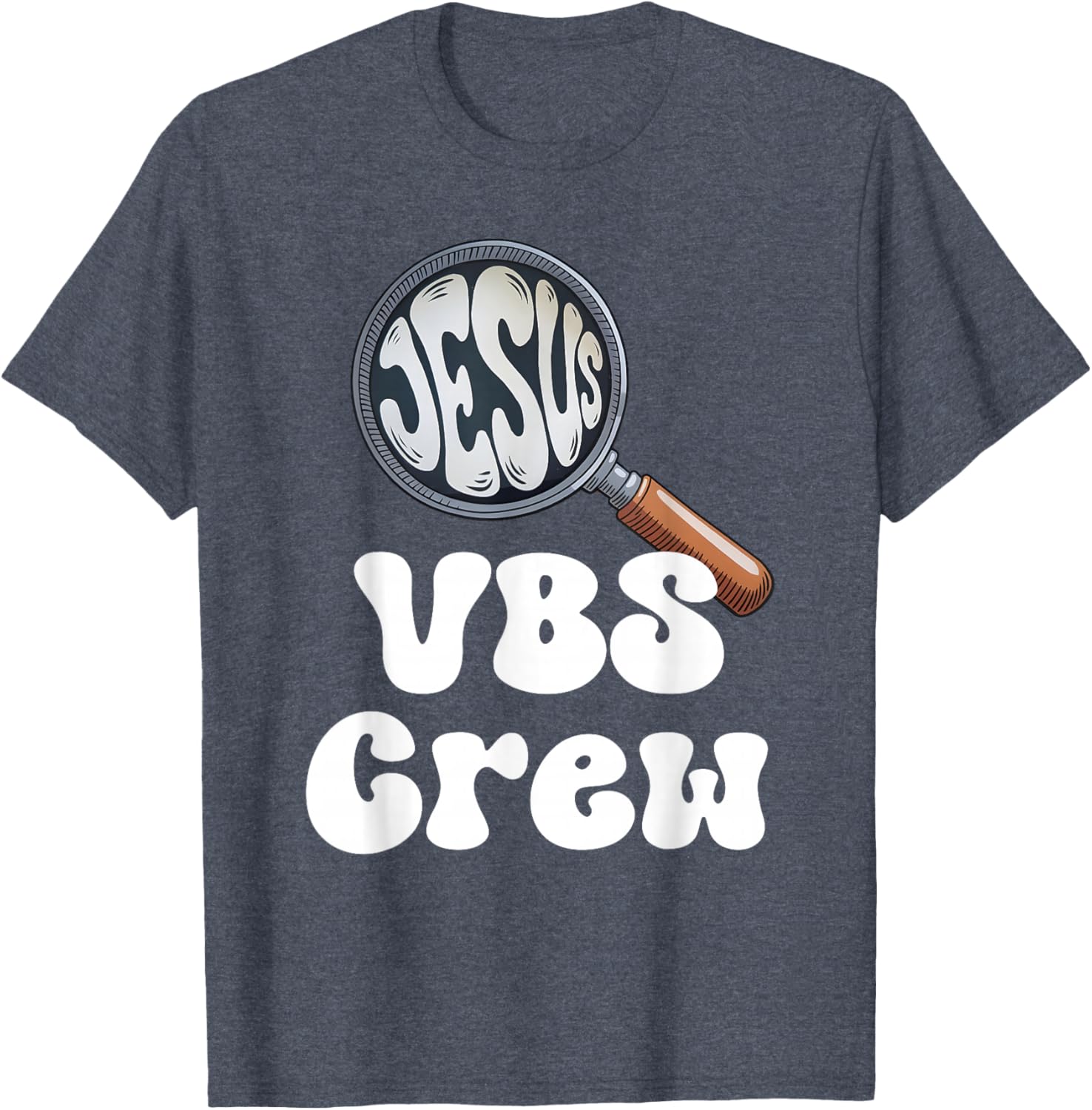 VBS Crew 2026 Hand Lens Matching Group T-Shirt for Vacation Bible School - 11