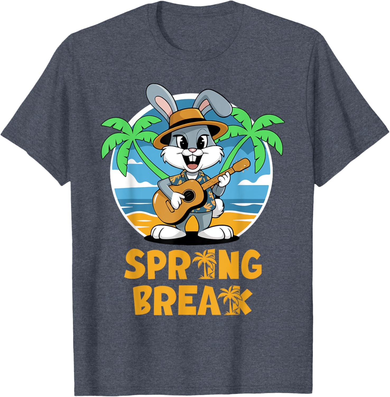 2025 Spring Break Graphic T-Shirt for Kids - Colorful Beach Wear Fun - 15